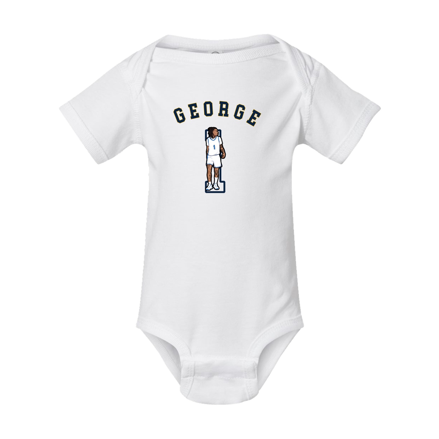 Baby Onesie — Shirsey Arch in White