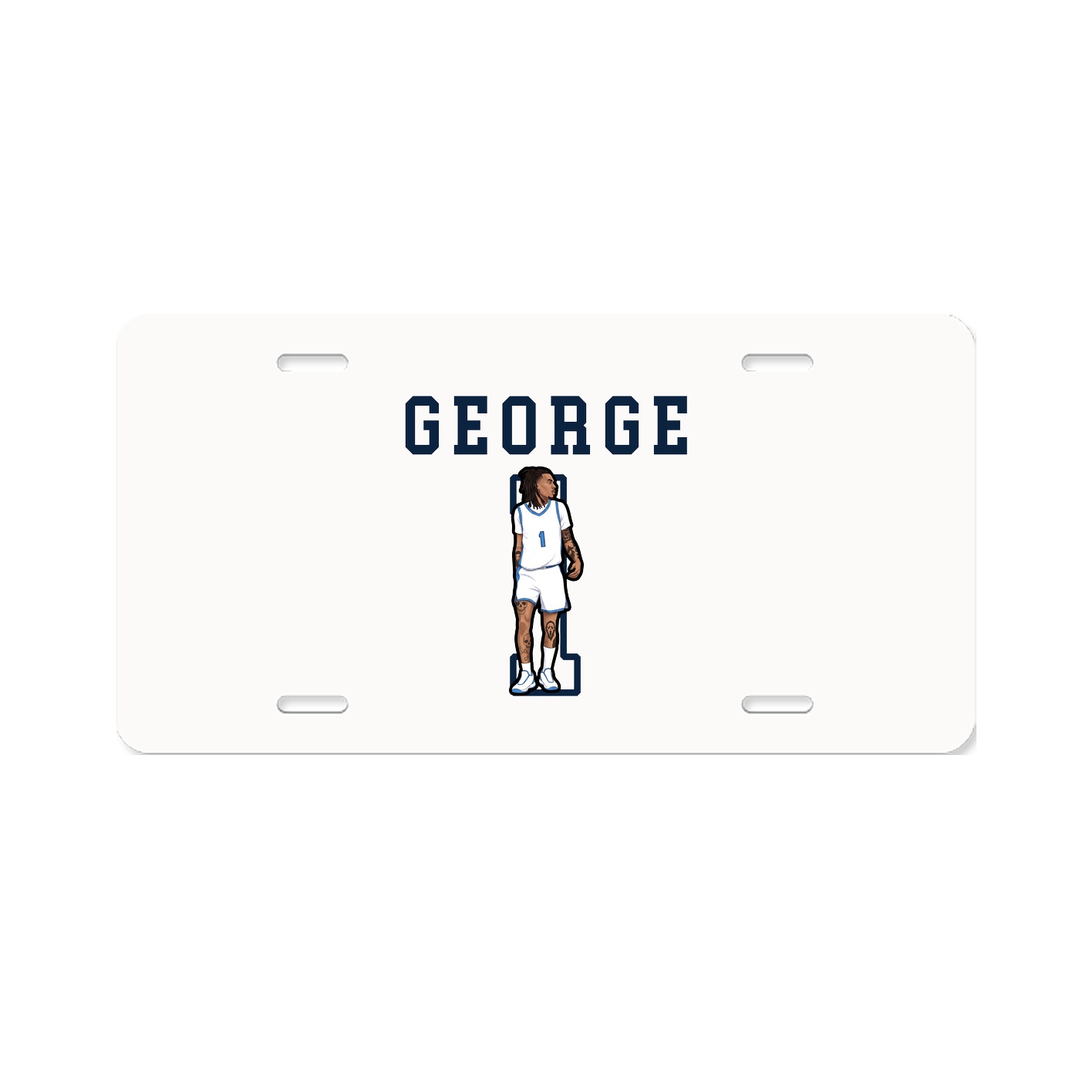 License Plate — Shirsey in Classic