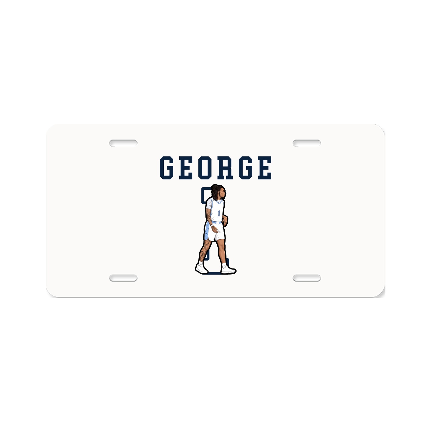 License Plate — Shirsey in Classic