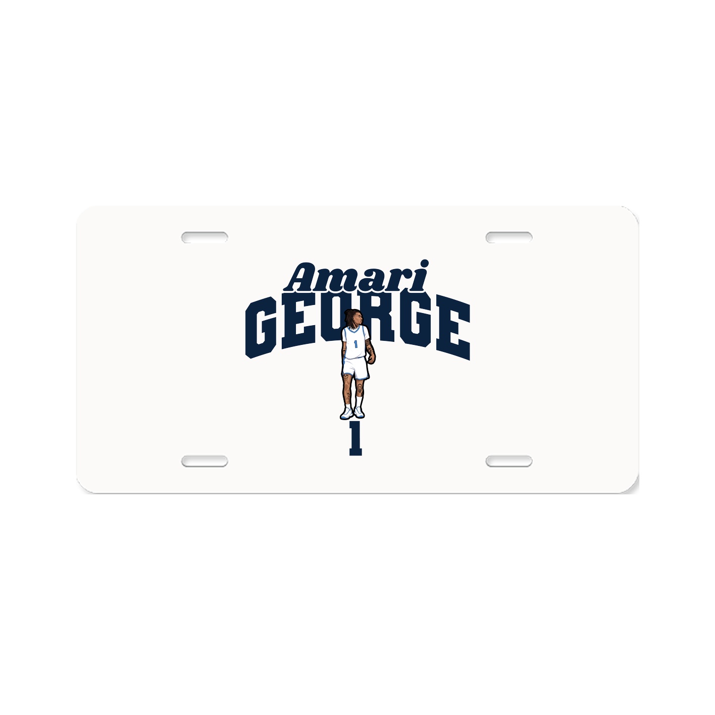 License Plate — Signature Arch in Classic