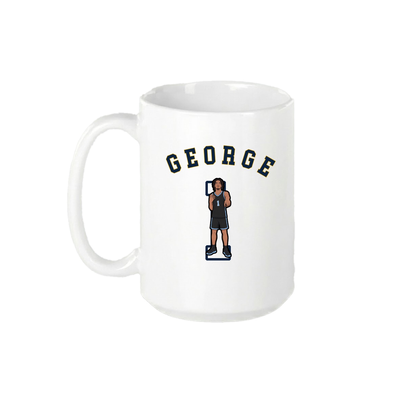 15oz Coffee Mug — Shirsey Arch in White