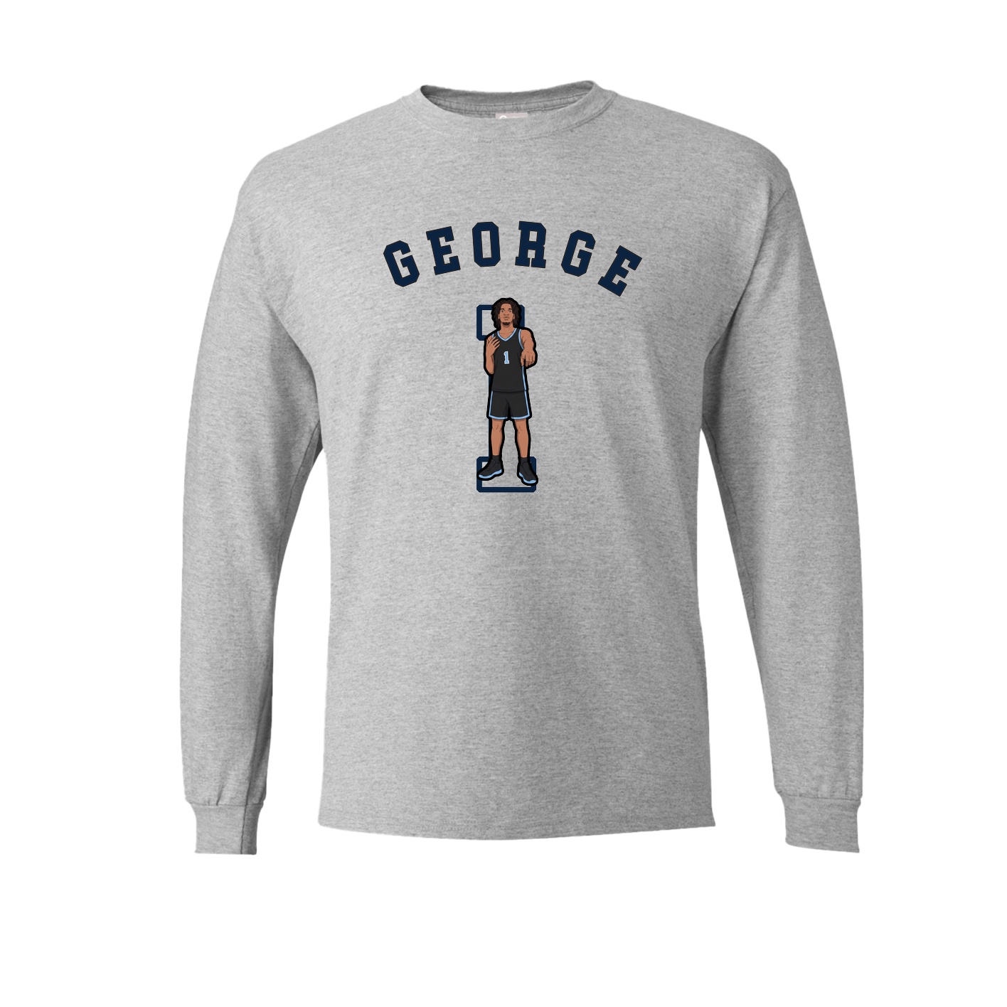 Long Sleeve Tee — Shirsey Arch in Grey