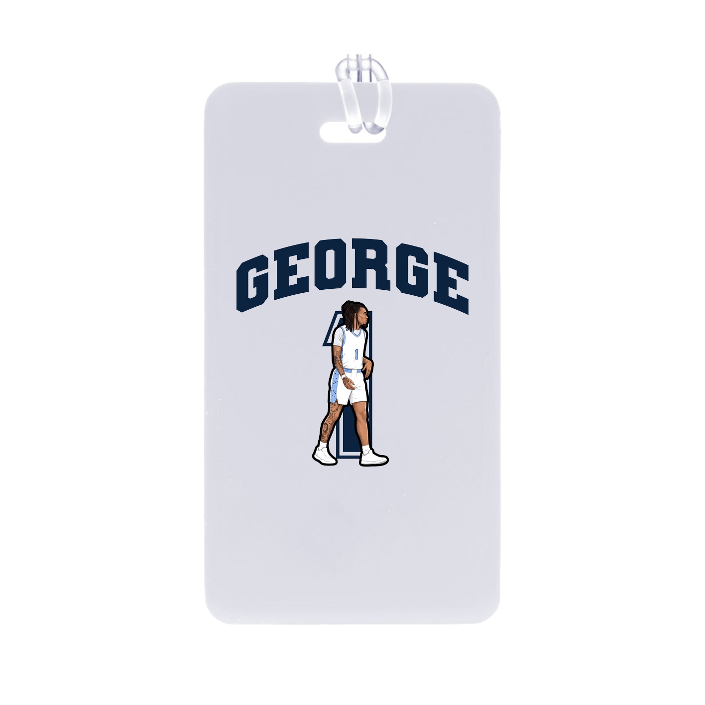 Bag Tag — Number in Classic