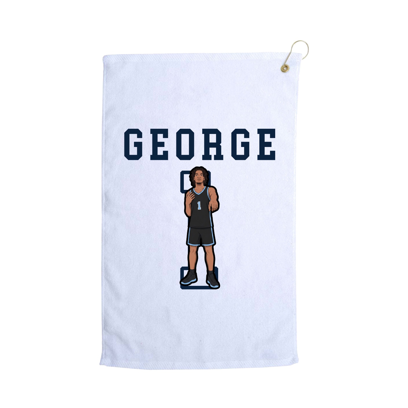 Golf Towel — Shirsey in White