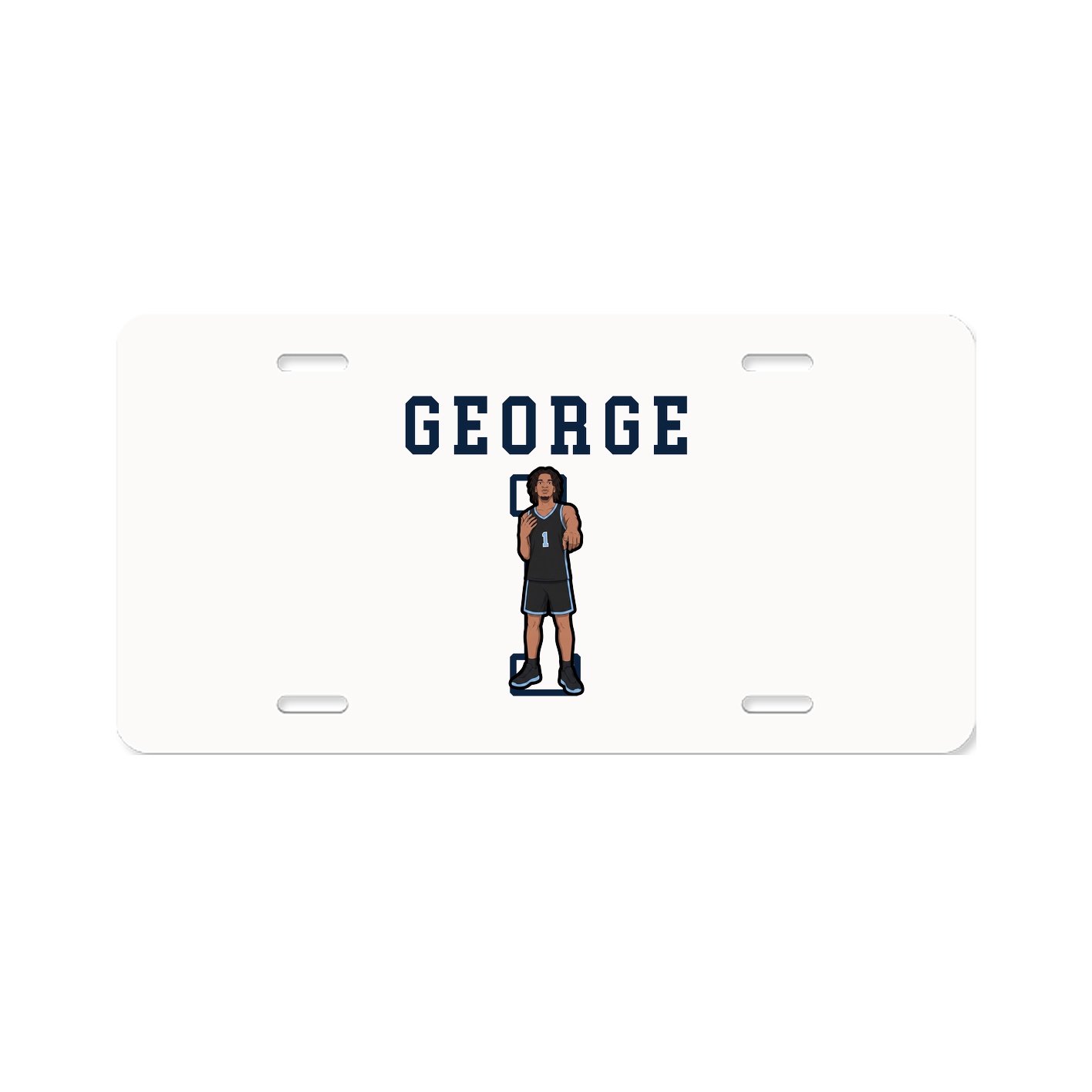 License Plate — Shirsey in Classic