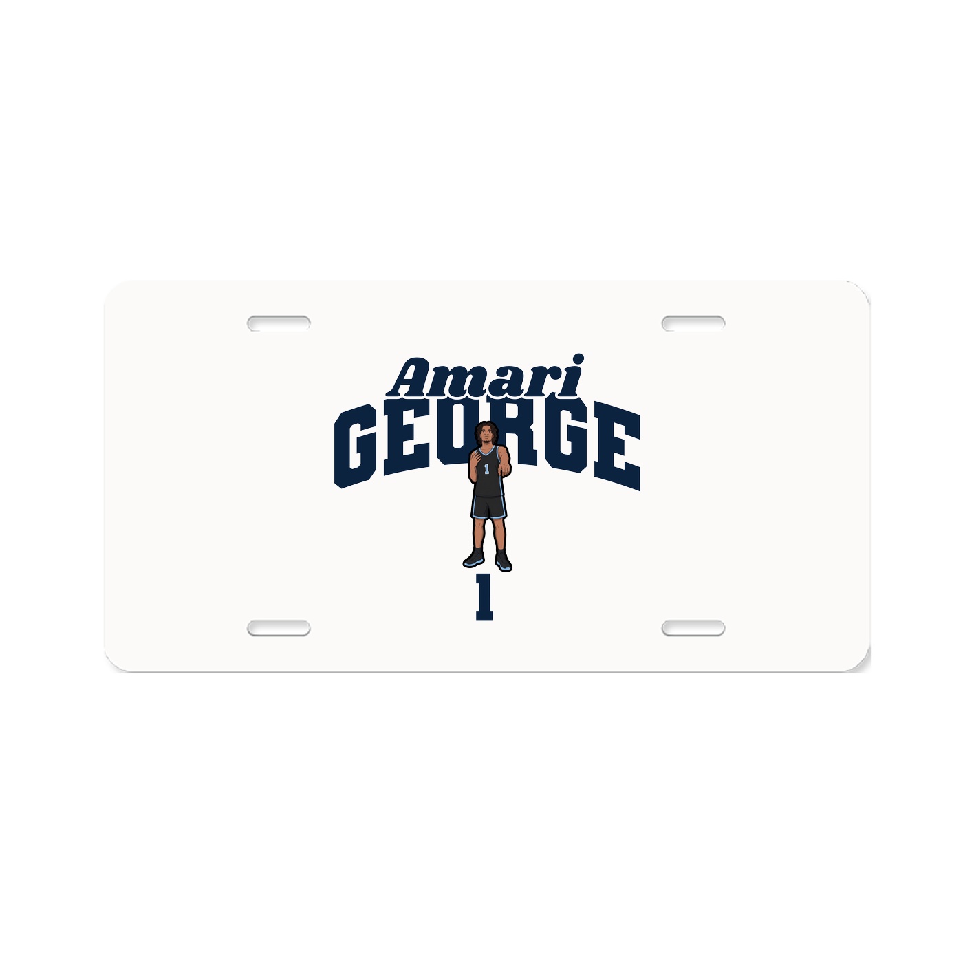 License Plate — Signature Arch in Classic