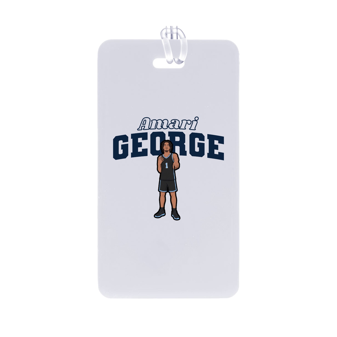 Bag Tag — Name Arch in Classic