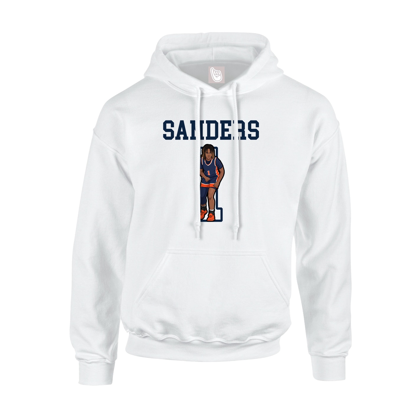 Youth Hoodie — Shirsey in White