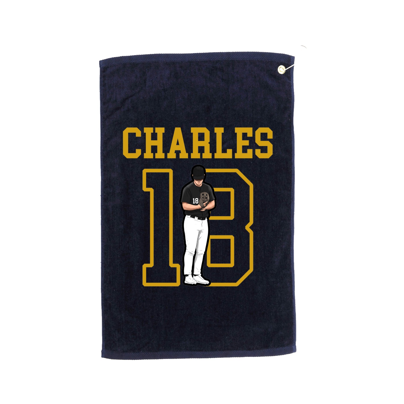 Golf Towel — Shirsey in Navy