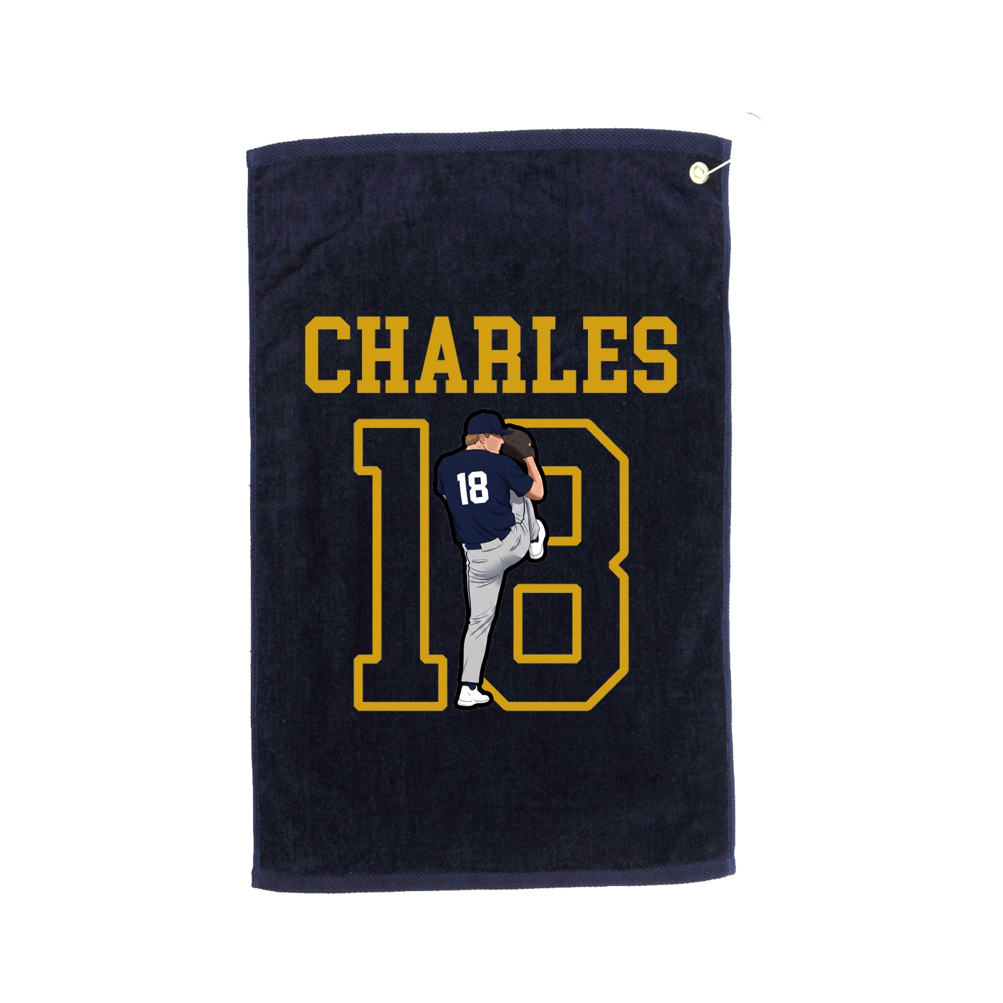 Golf Towel — Shirsey in Navy