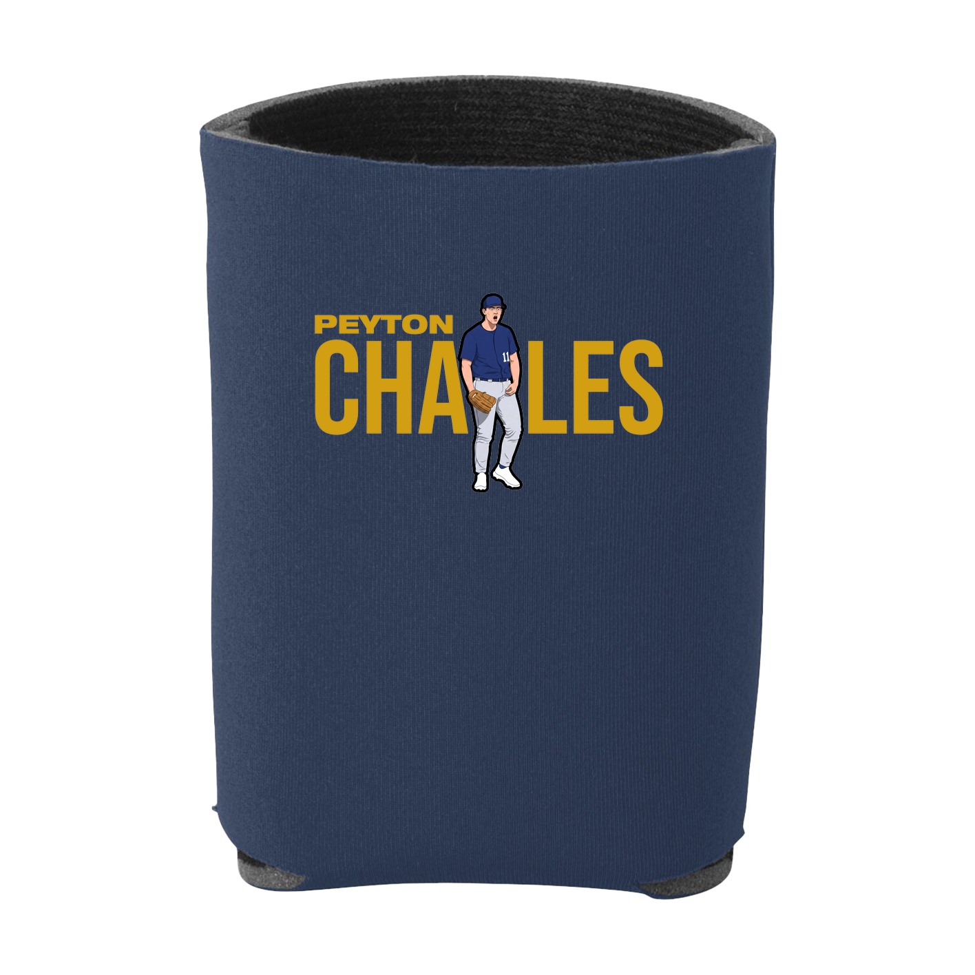 Can Holder — Player Name in Navy