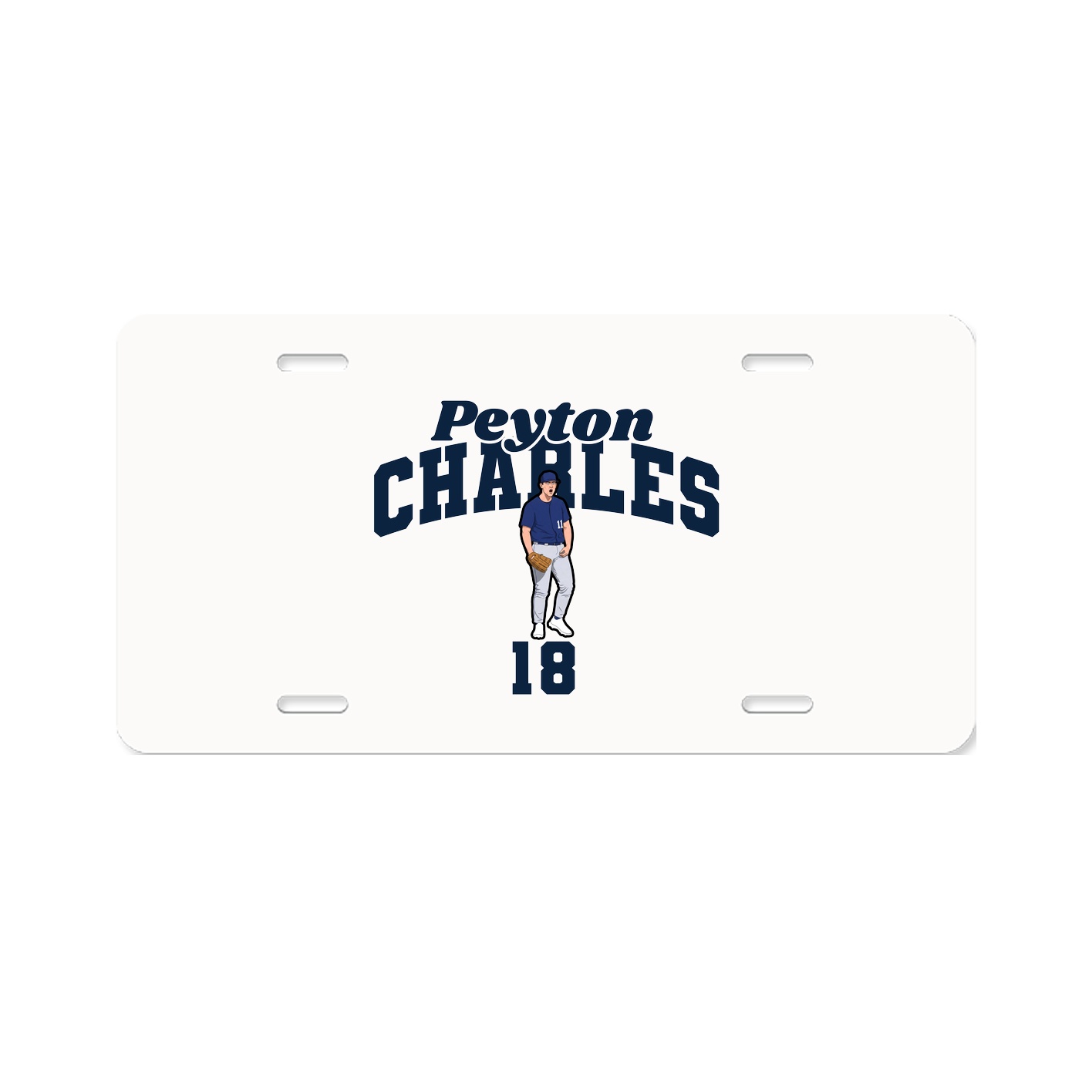 License Plate — Signature Arch in Classic