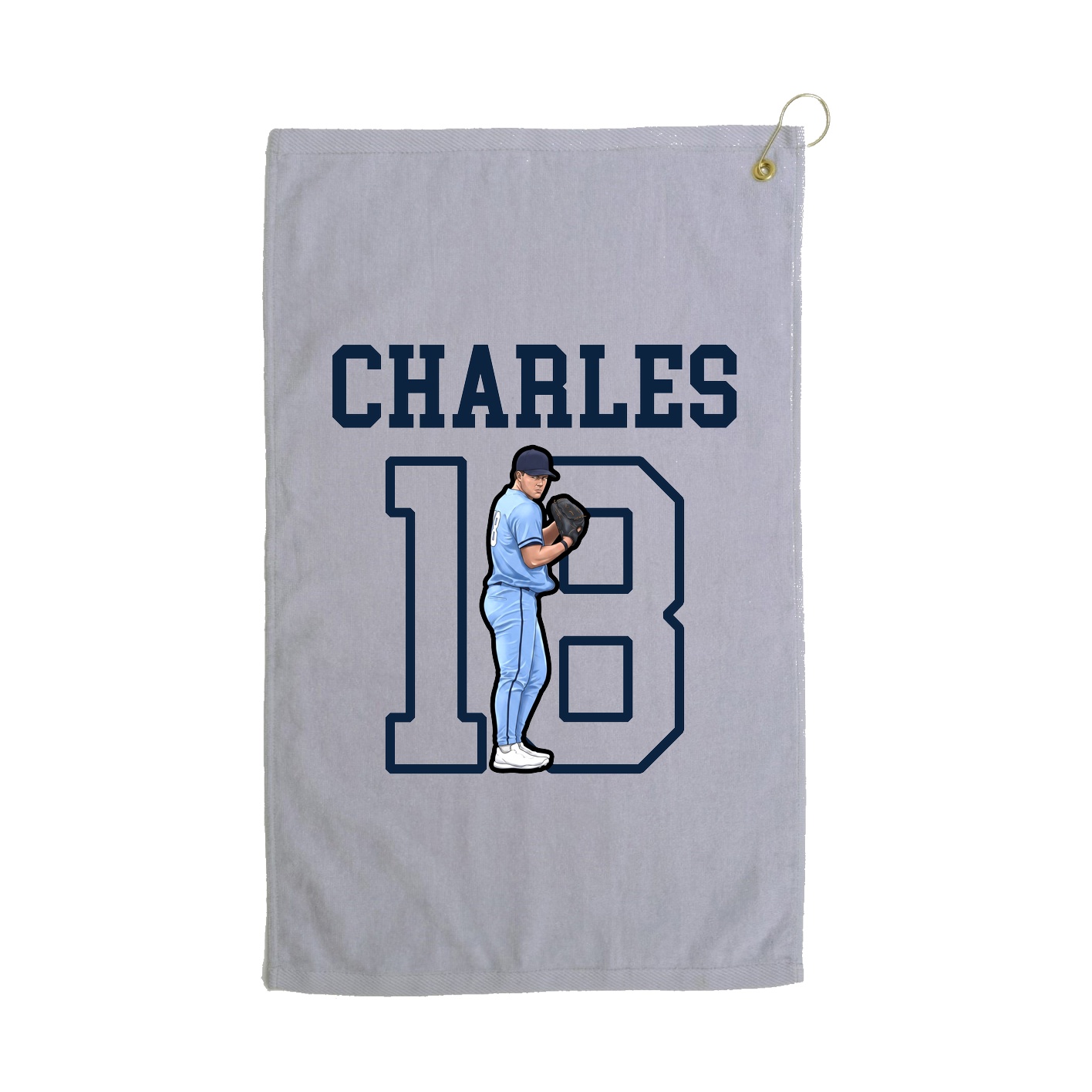 Golf Towel — Shirsey in Grey