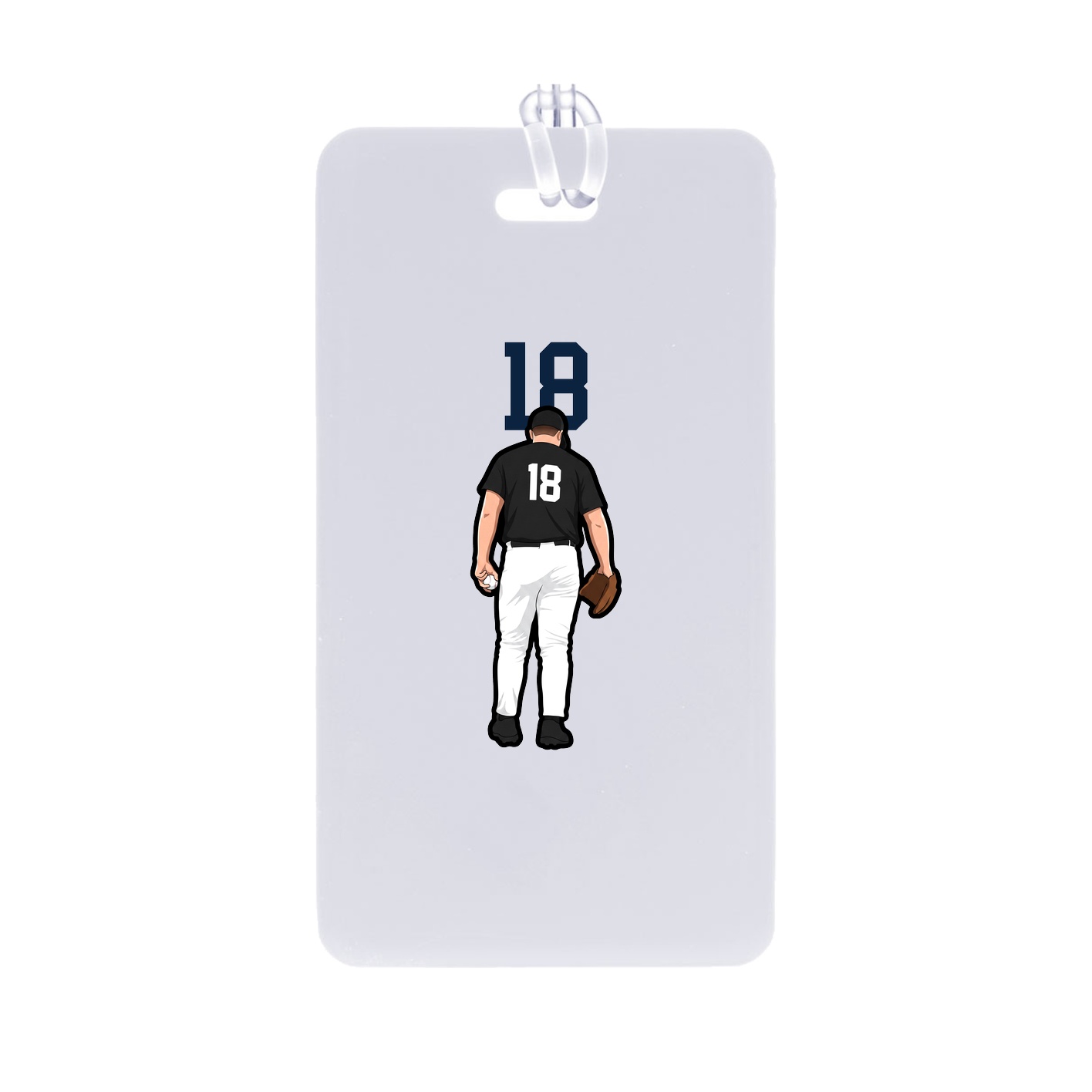 Bag Tag — Number Top in Classic