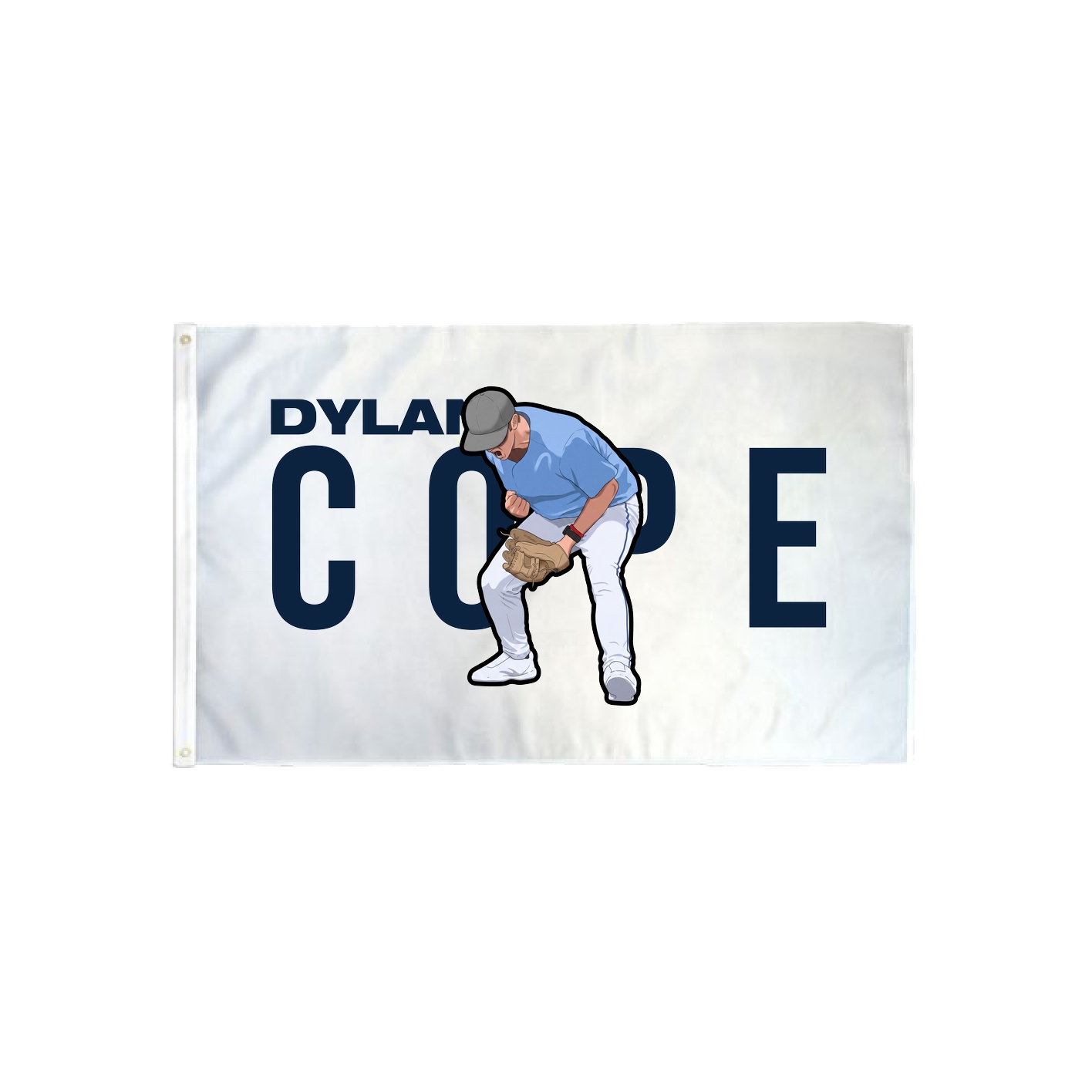 3x5 Flag — Player Name in Classic