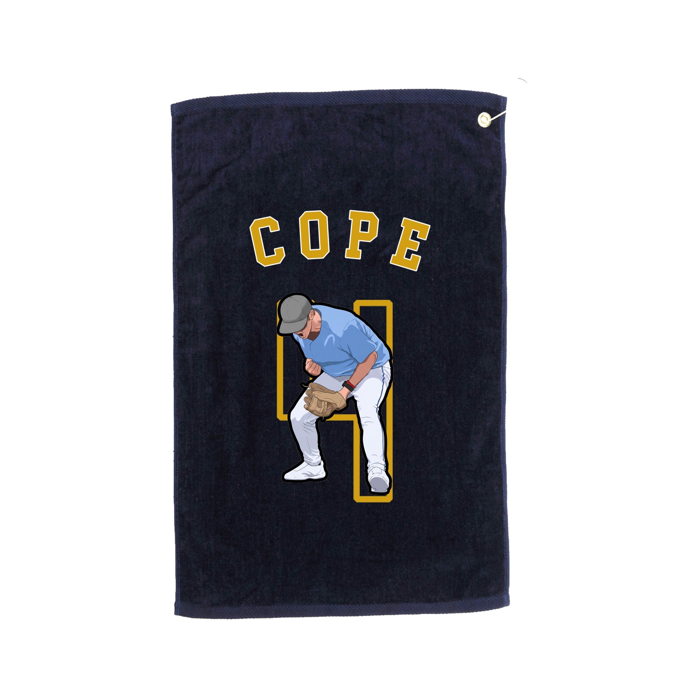 Golf Towel — Shirsey Arch in Navy
