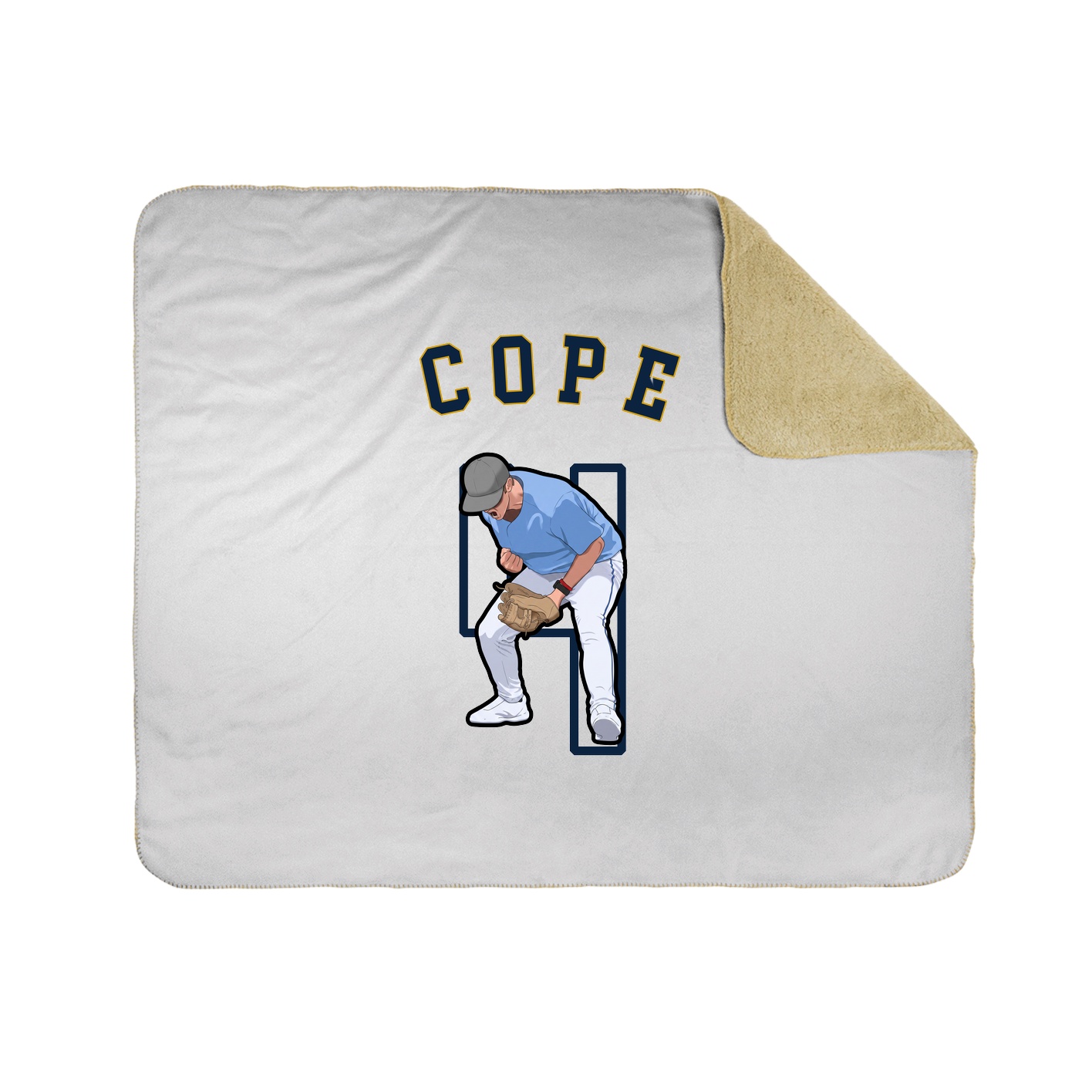 Throw Blanket — Shirsey Arch in White