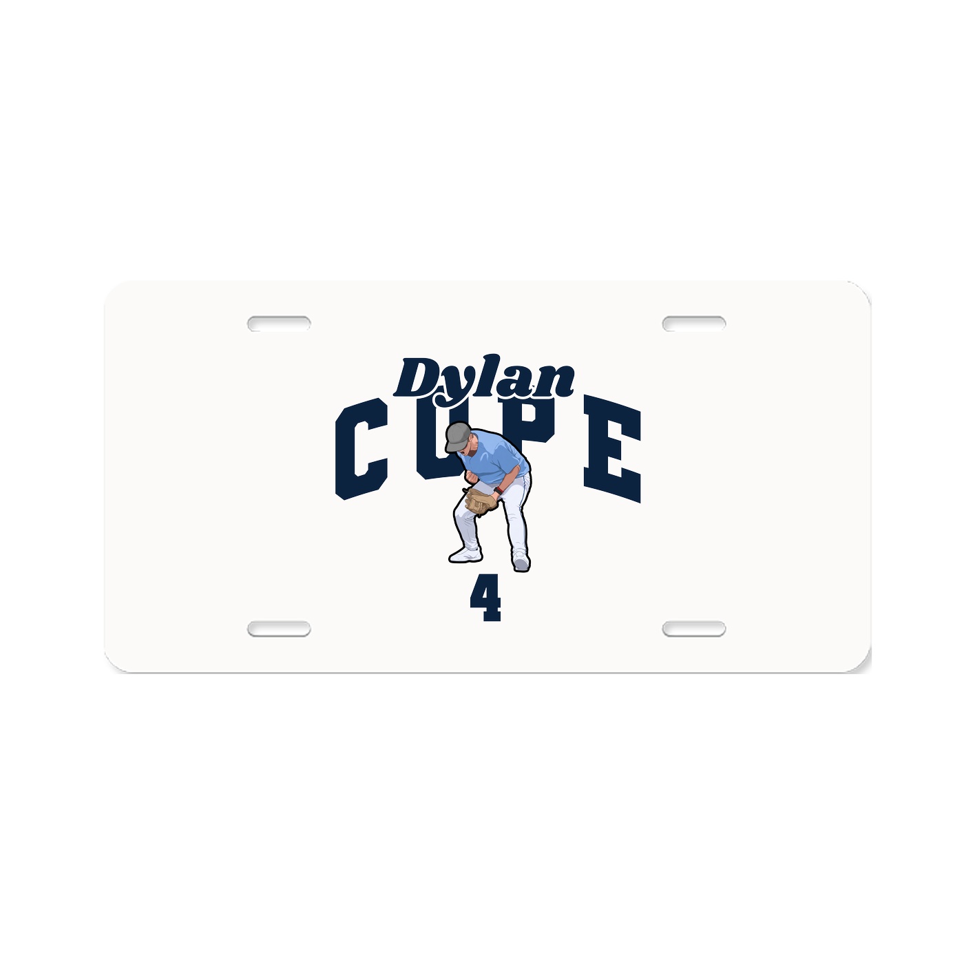 License Plate — Signature Arch in Classic