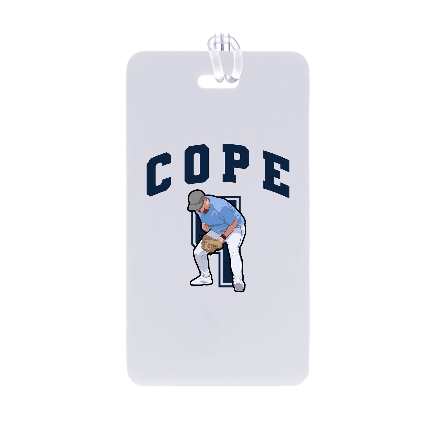Bag Tag — Number in Classic