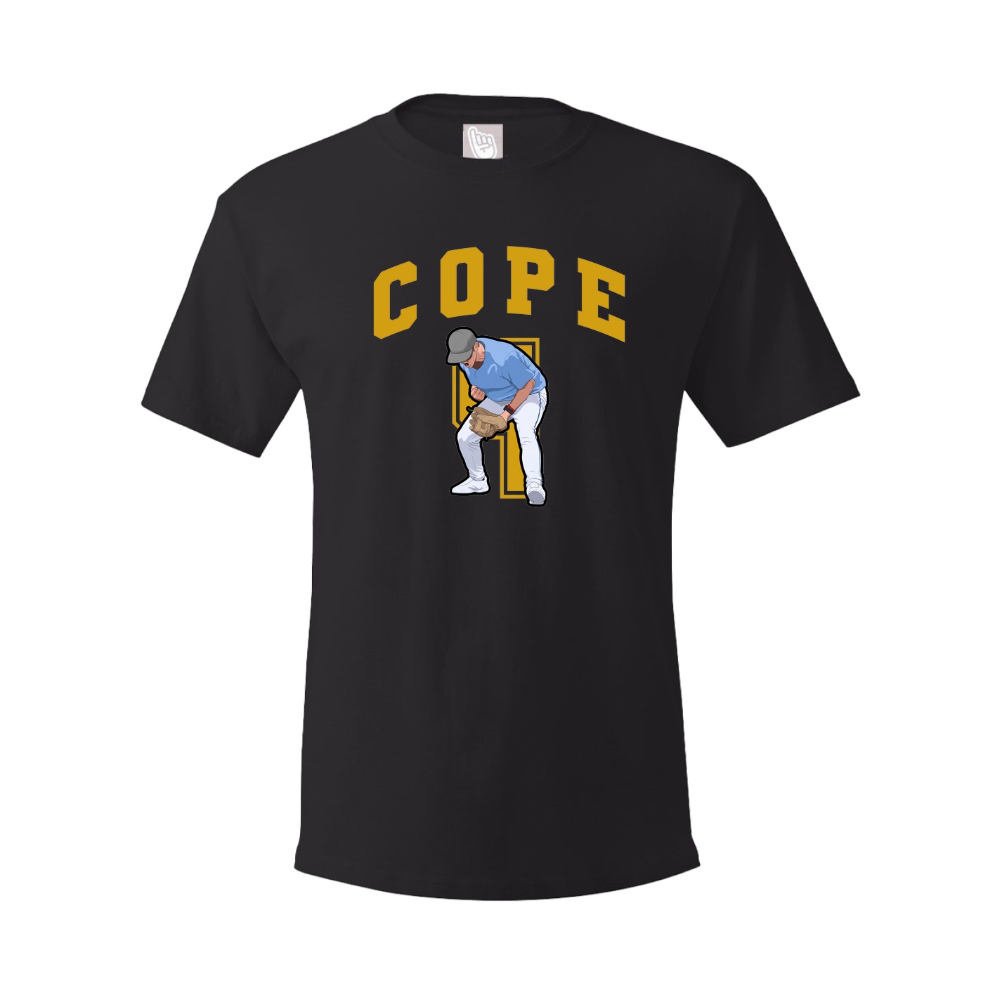 Youth Tee — Number in Black