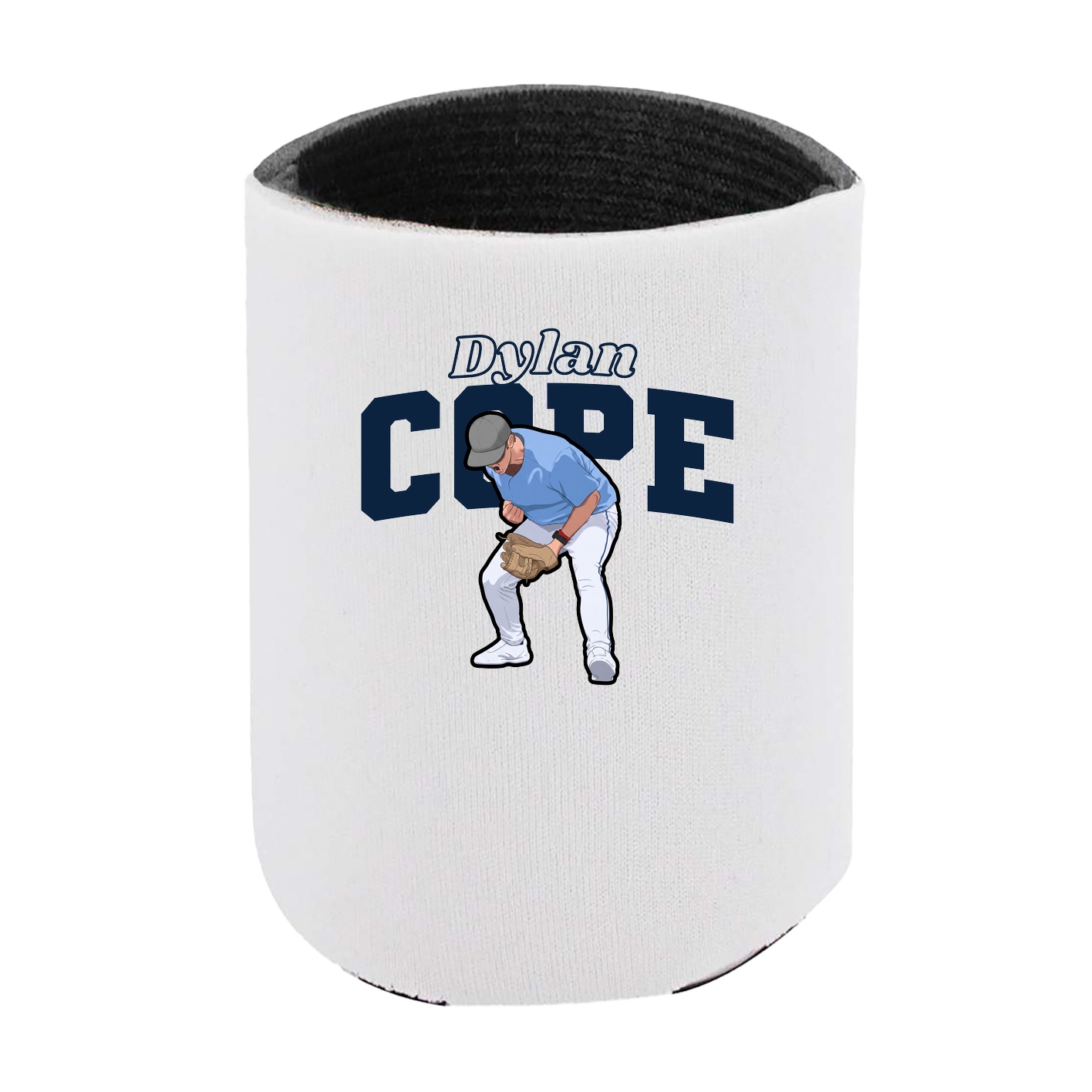 Can Holder — Name Arch in White