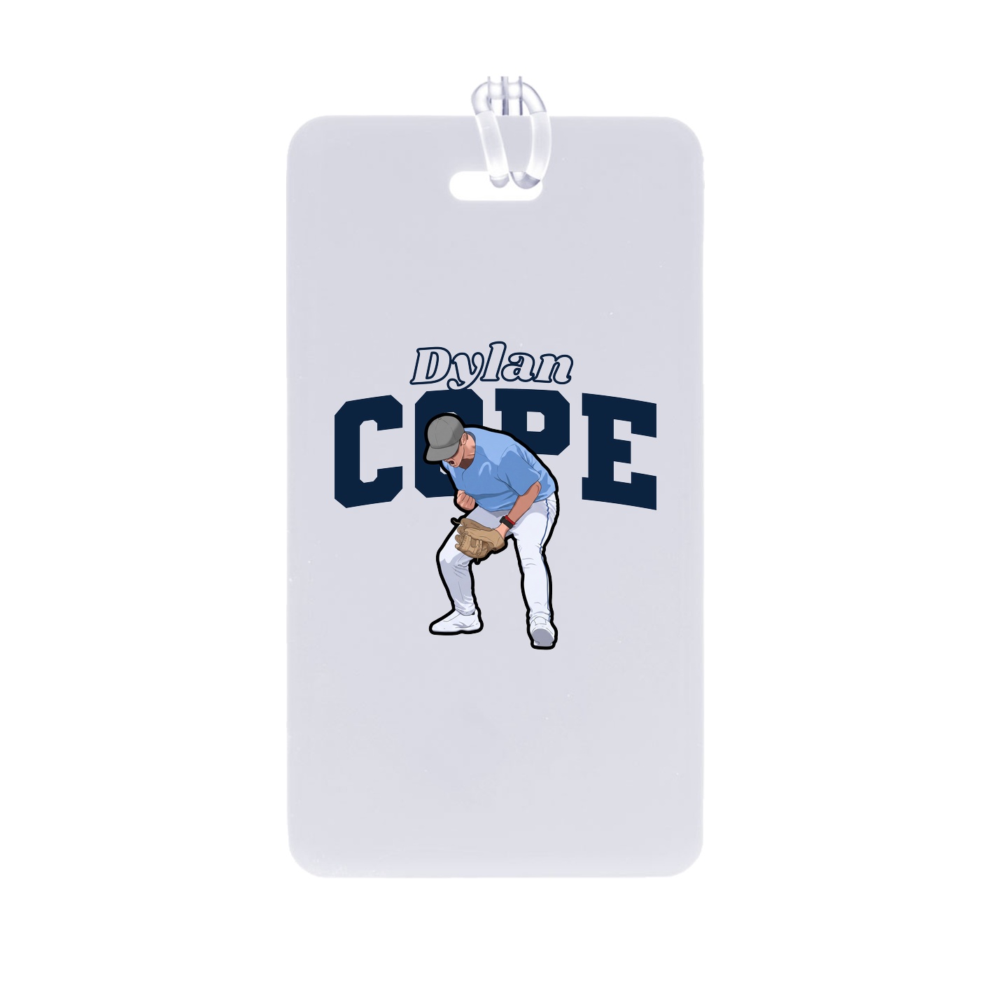 Bag Tag — Name Arch in Classic