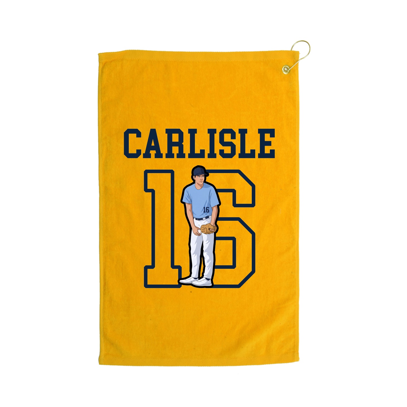 Golf Towel — Shirsey in Gold