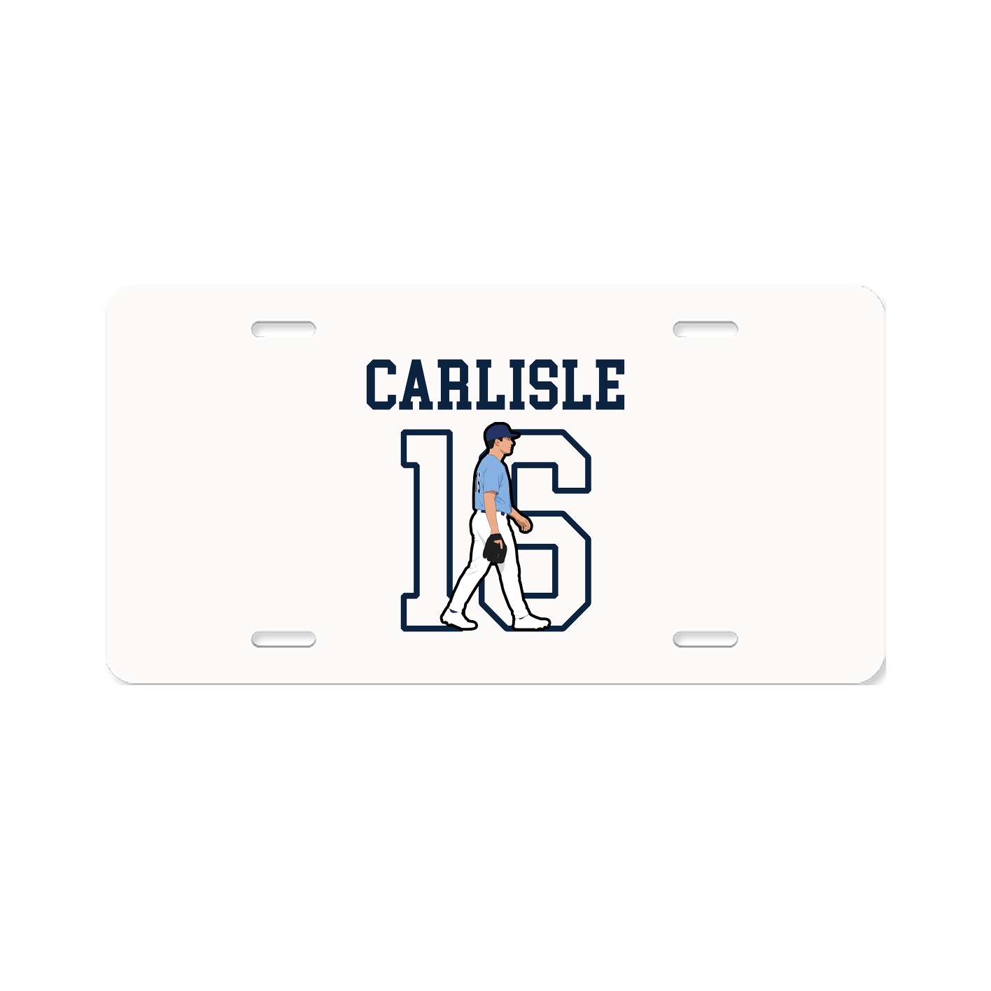 License Plate — Shirsey in Classic