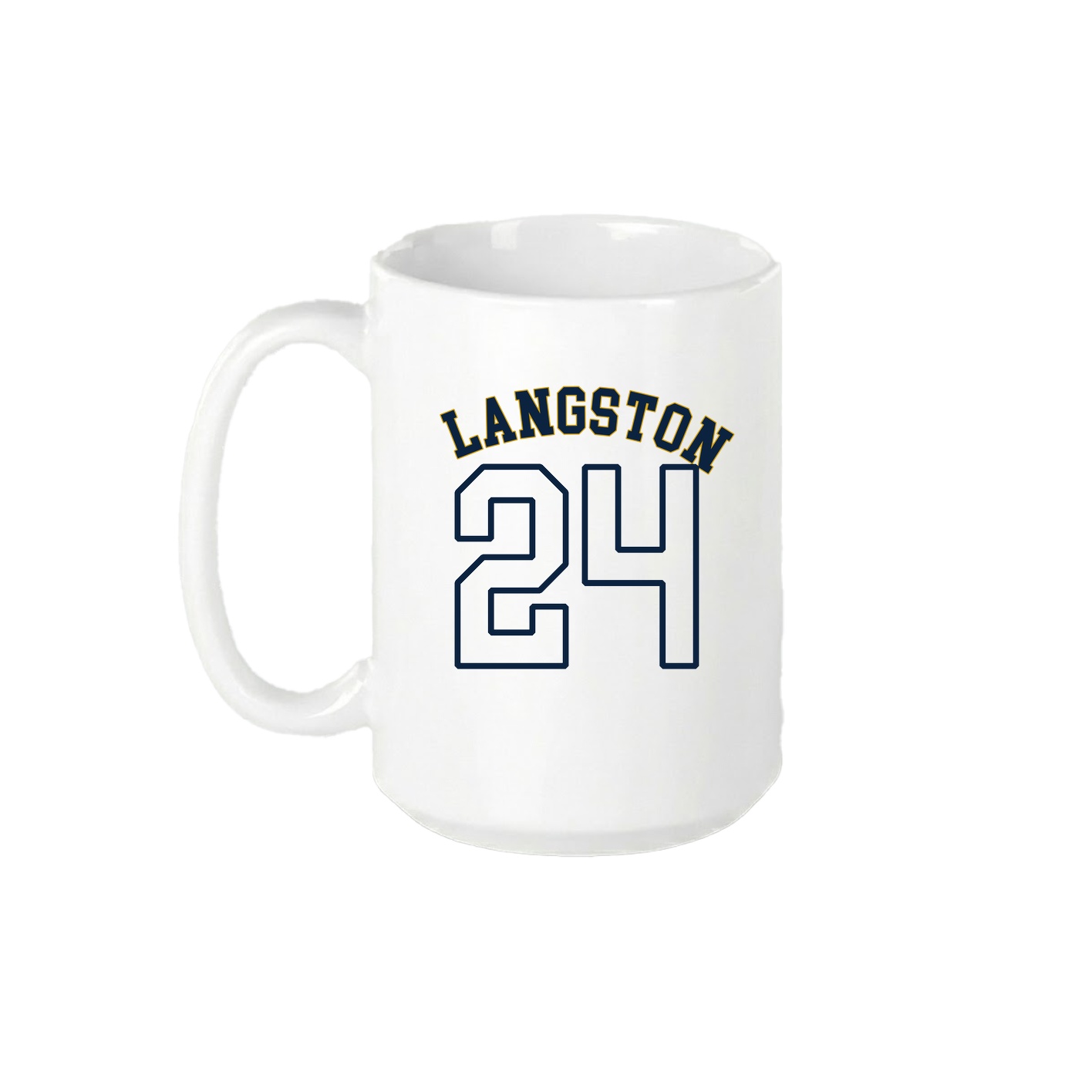 15oz Coffee Mug — Shirsey Arch in White