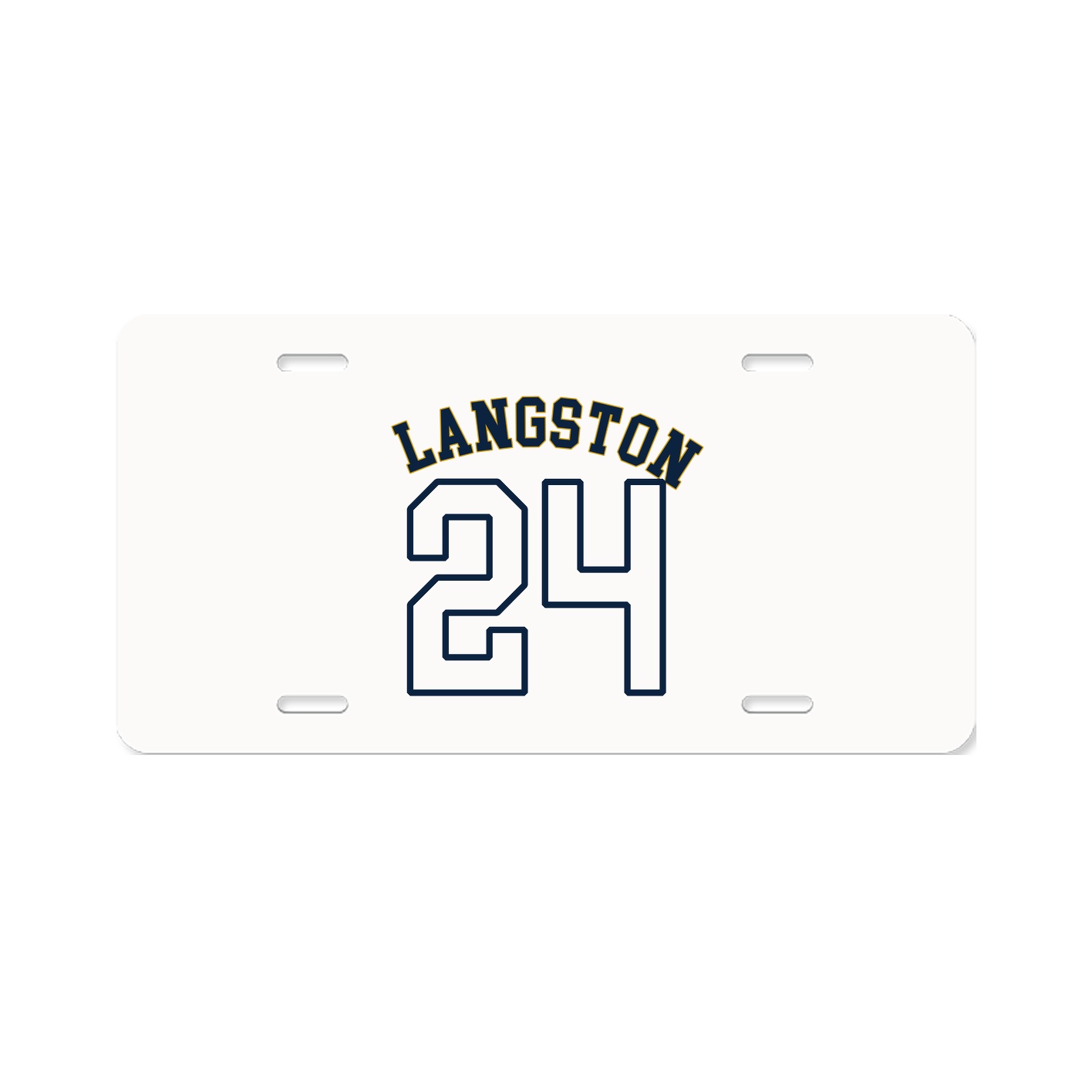 License Plate — Shirsey Arch in Classic