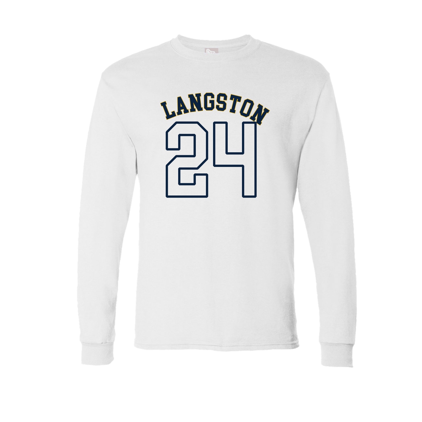 Long Sleeve Tee — Shirsey Arch in White