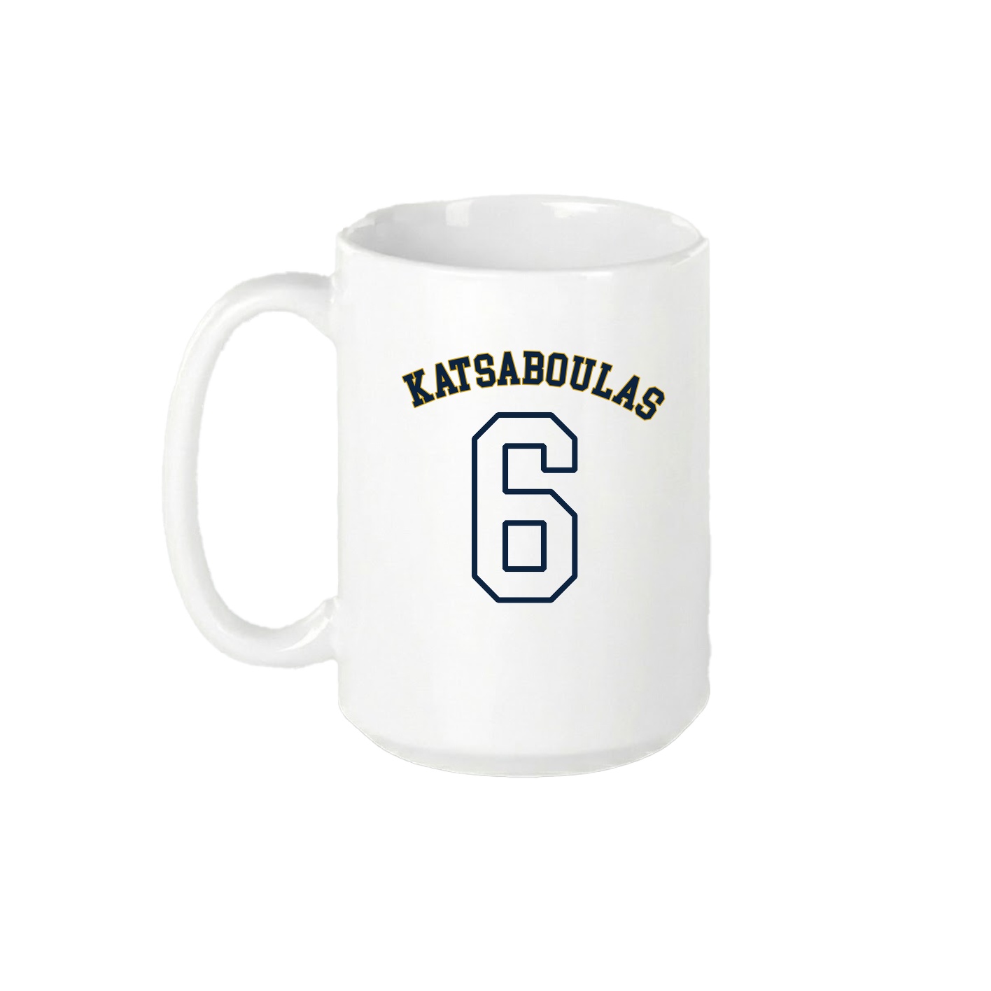 15oz Coffee Mug — Shirsey Arch in White