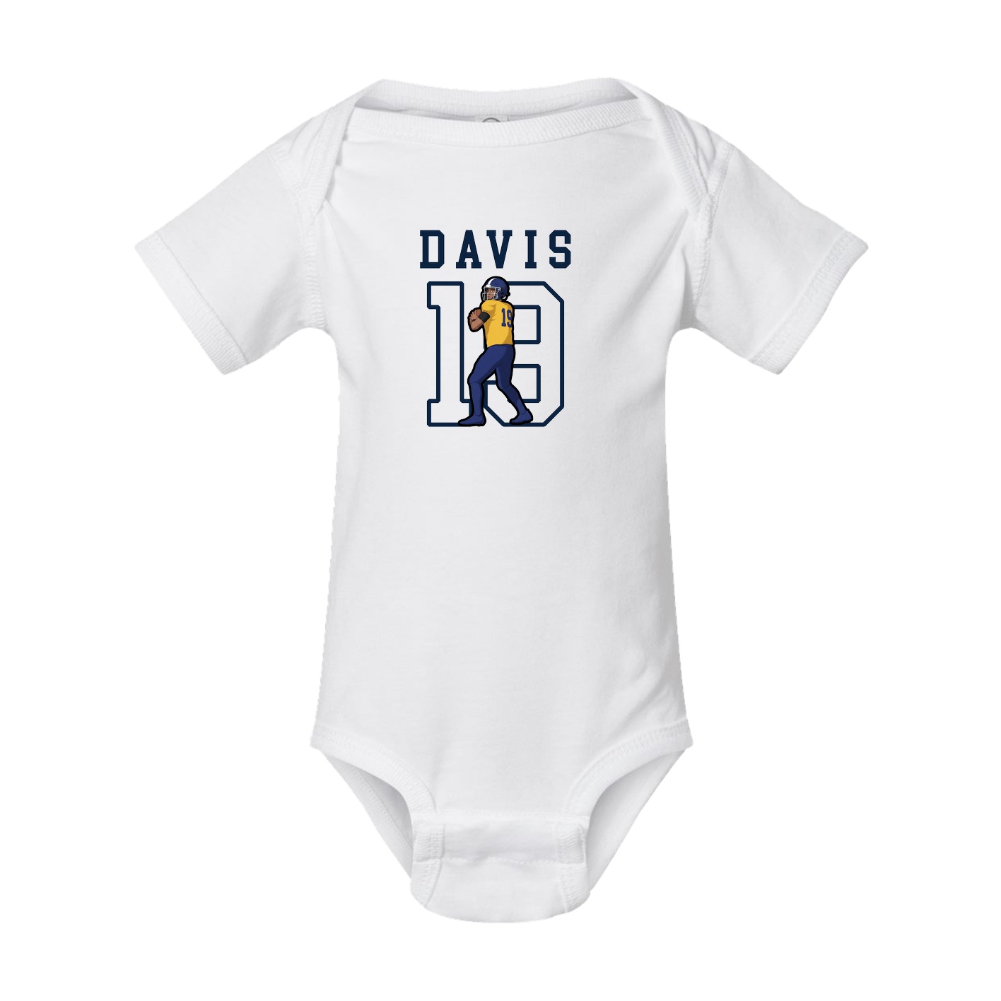 Baby Onesie — Shirsey in White