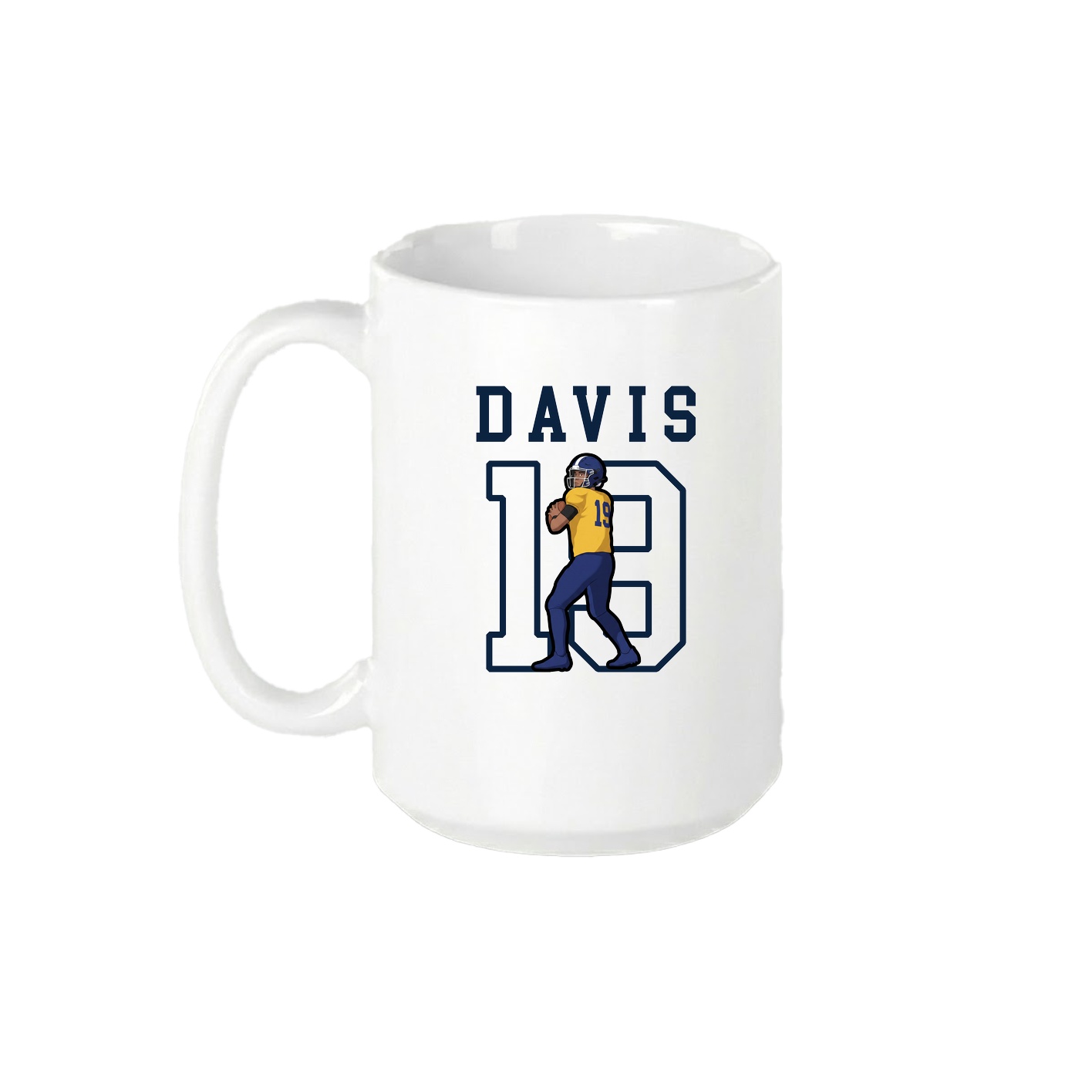 15oz Coffee Mug — Shirsey in White