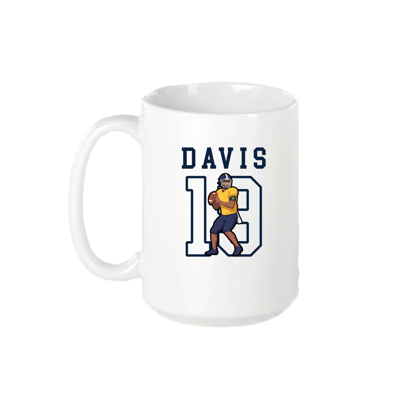 15oz Coffee Mug — Shirsey in White