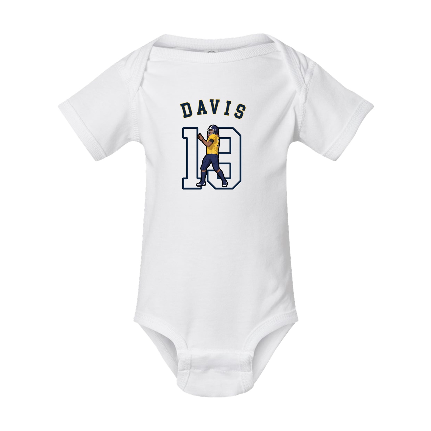 Baby Onesie — Shirsey Arch in White
