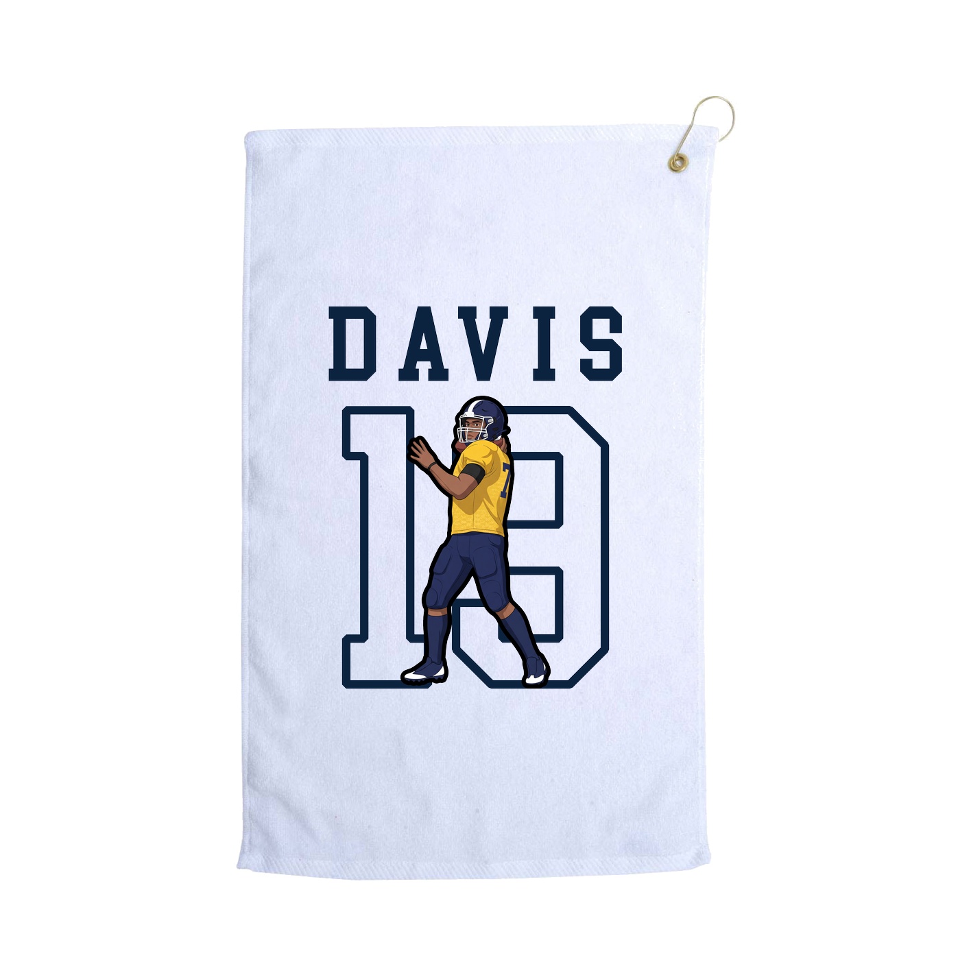 Golf Towel — Shirsey in White