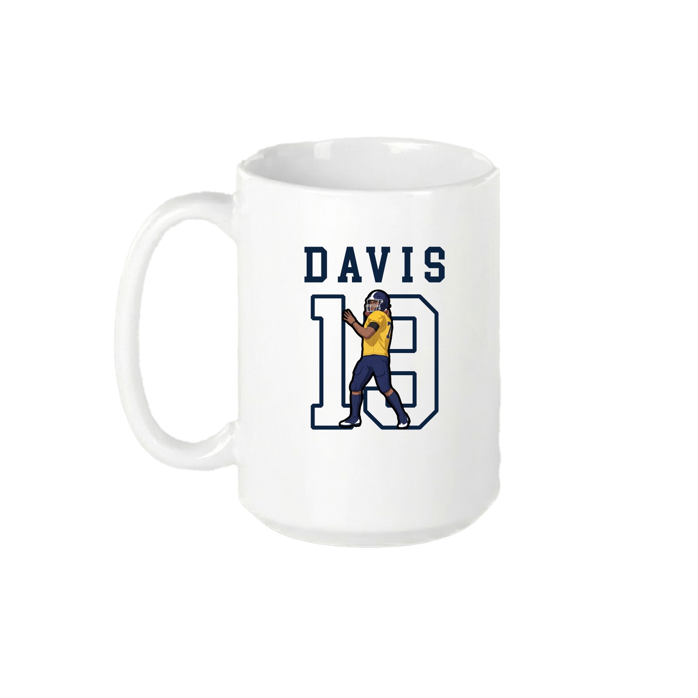15oz Coffee Mug — Shirsey in White