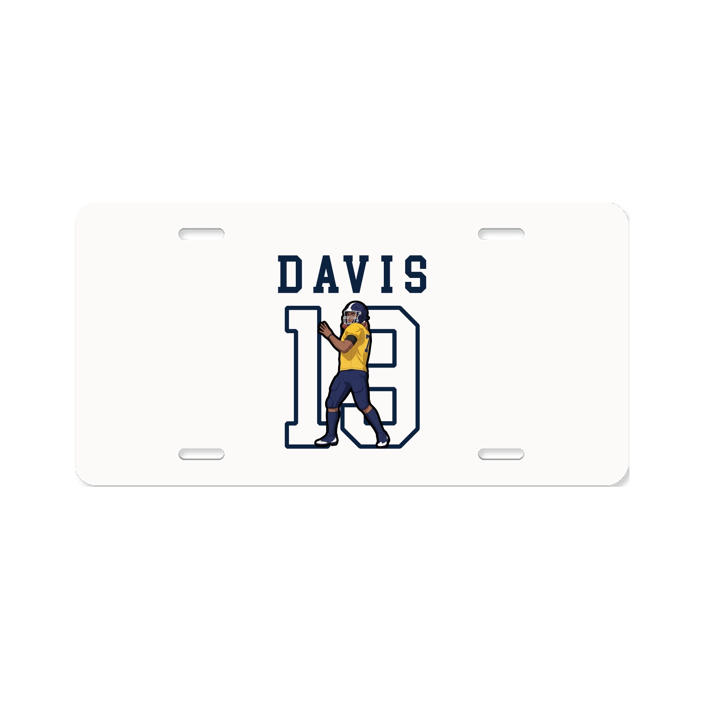 License Plate — Shirsey in Classic