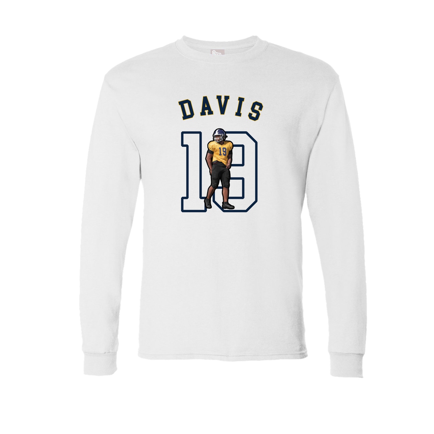 Long Sleeve Tee — Shirsey Arch in White