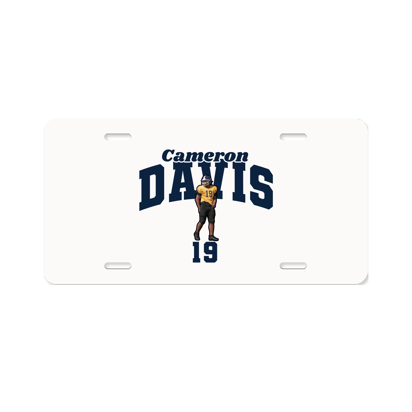 License Plate — Signature Arch in Classic