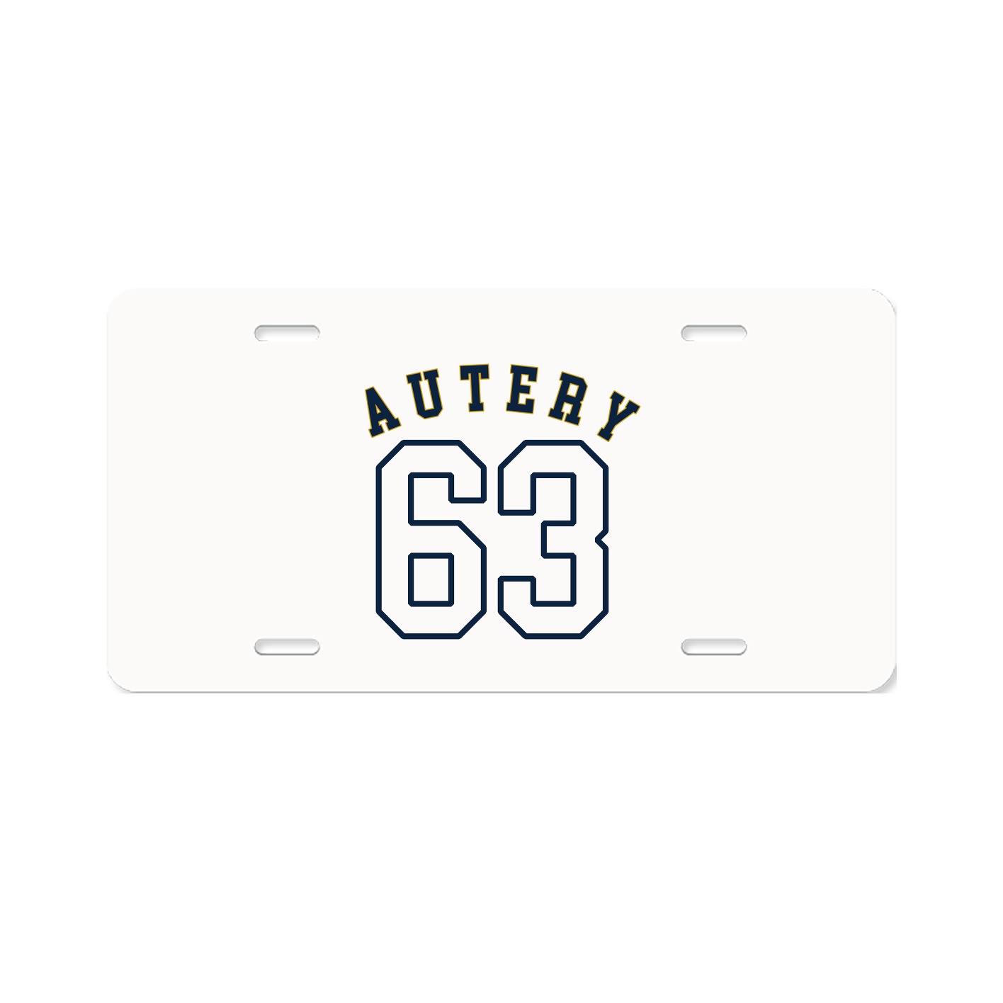License Plate — Shirsey Arch in Classic