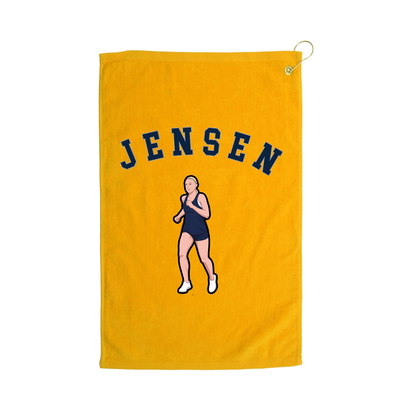 Golf Towel — Shirsey Arch in Gold