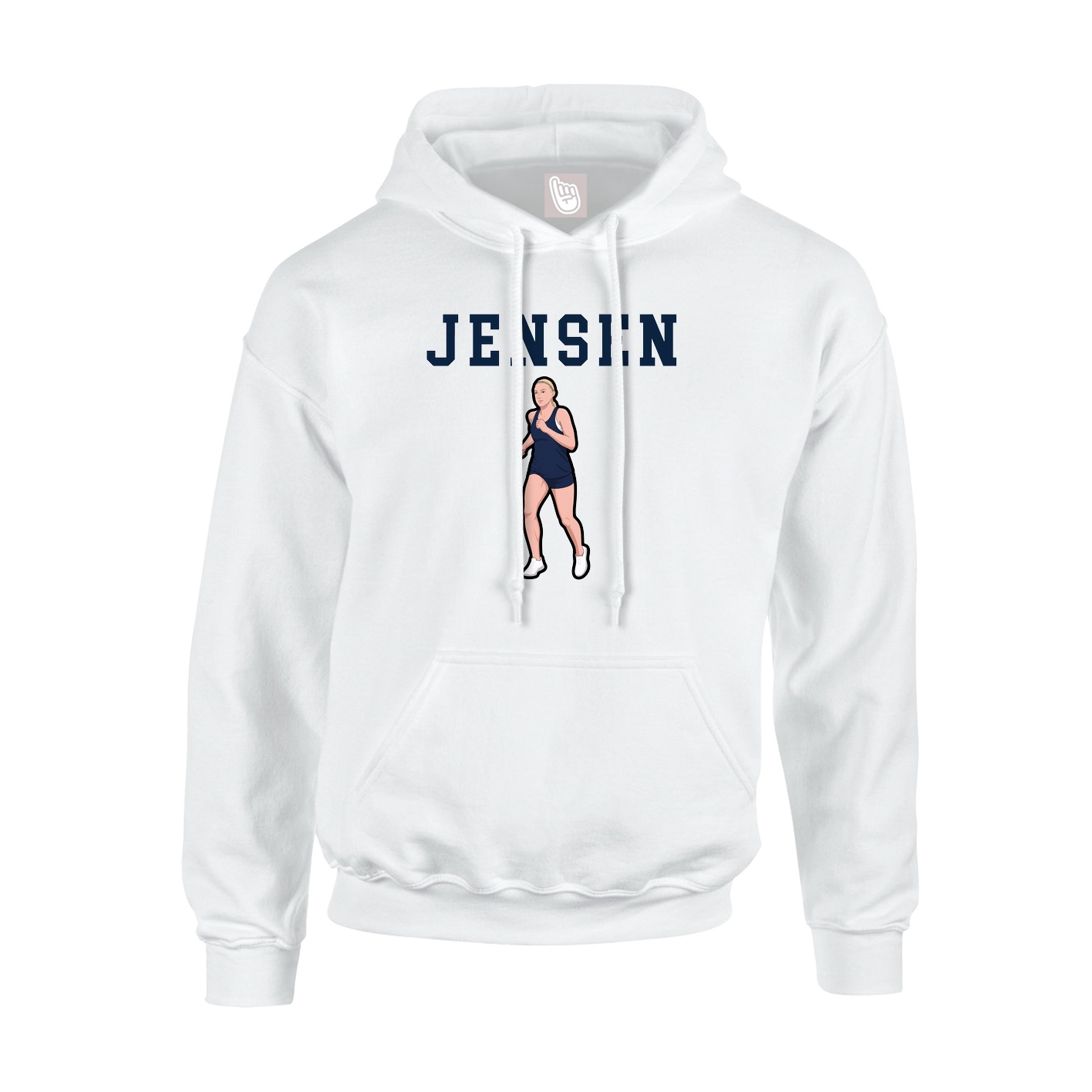 Youth Hoodie — Shirsey in White