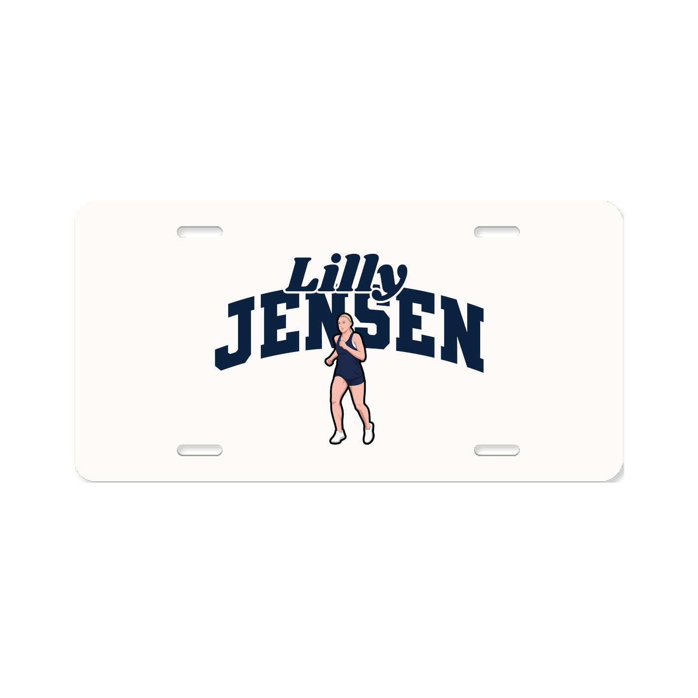 License Plate — Signature Arch in Classic
