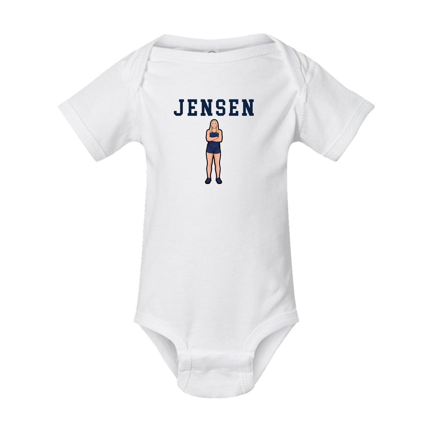 Baby Onesie — Shirsey in White