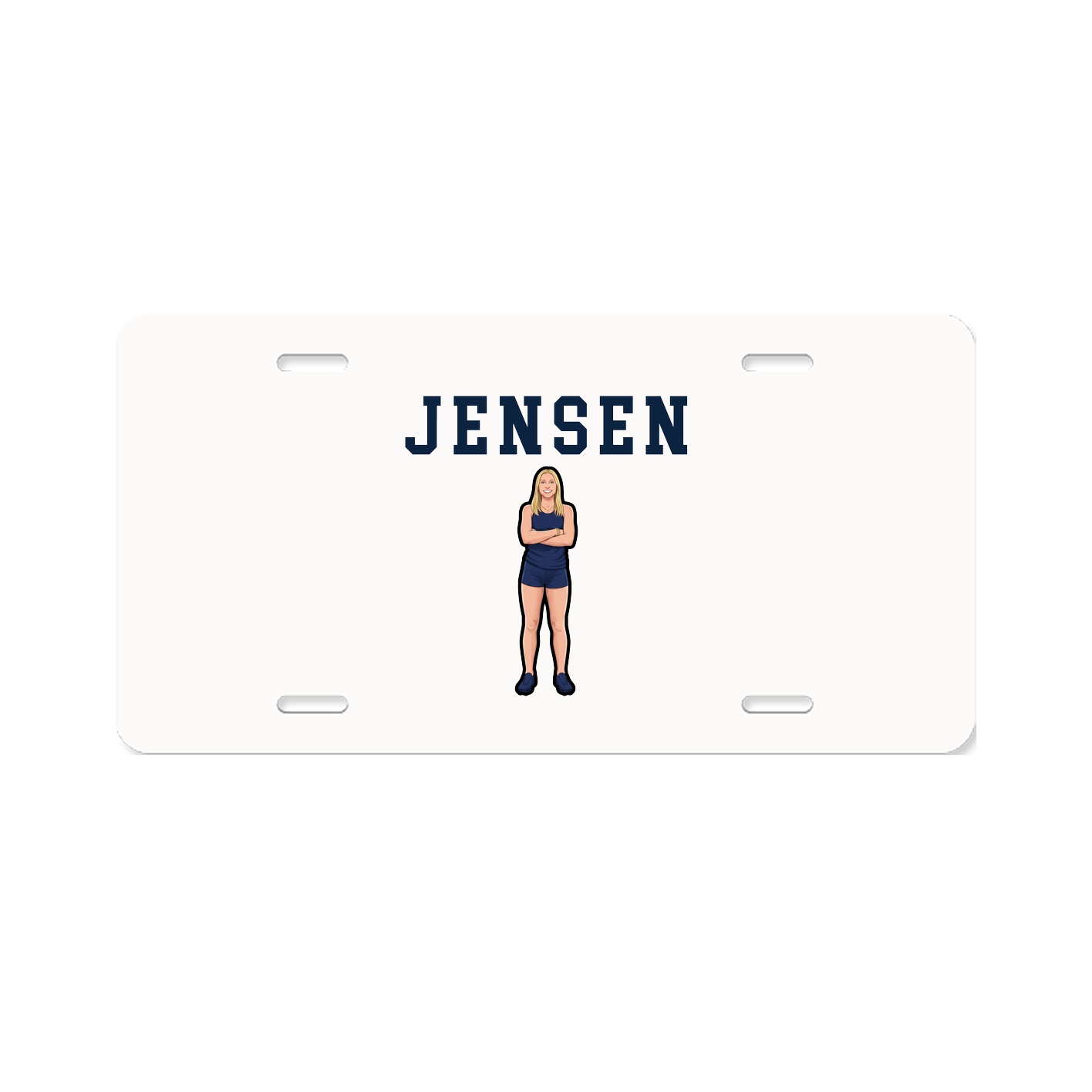 License Plate — Shirsey in Classic