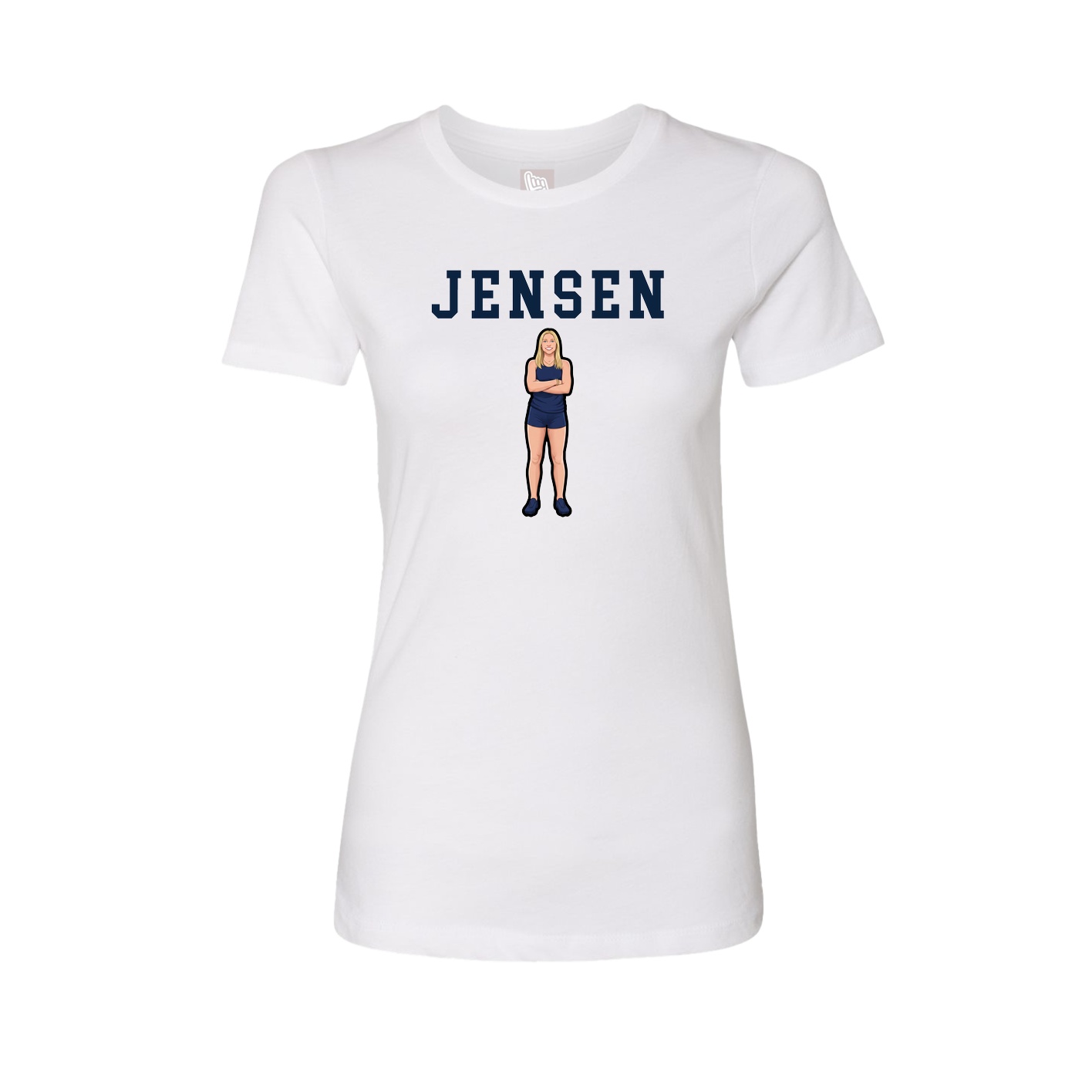 Fitted Women's Tee — Shirsey in White