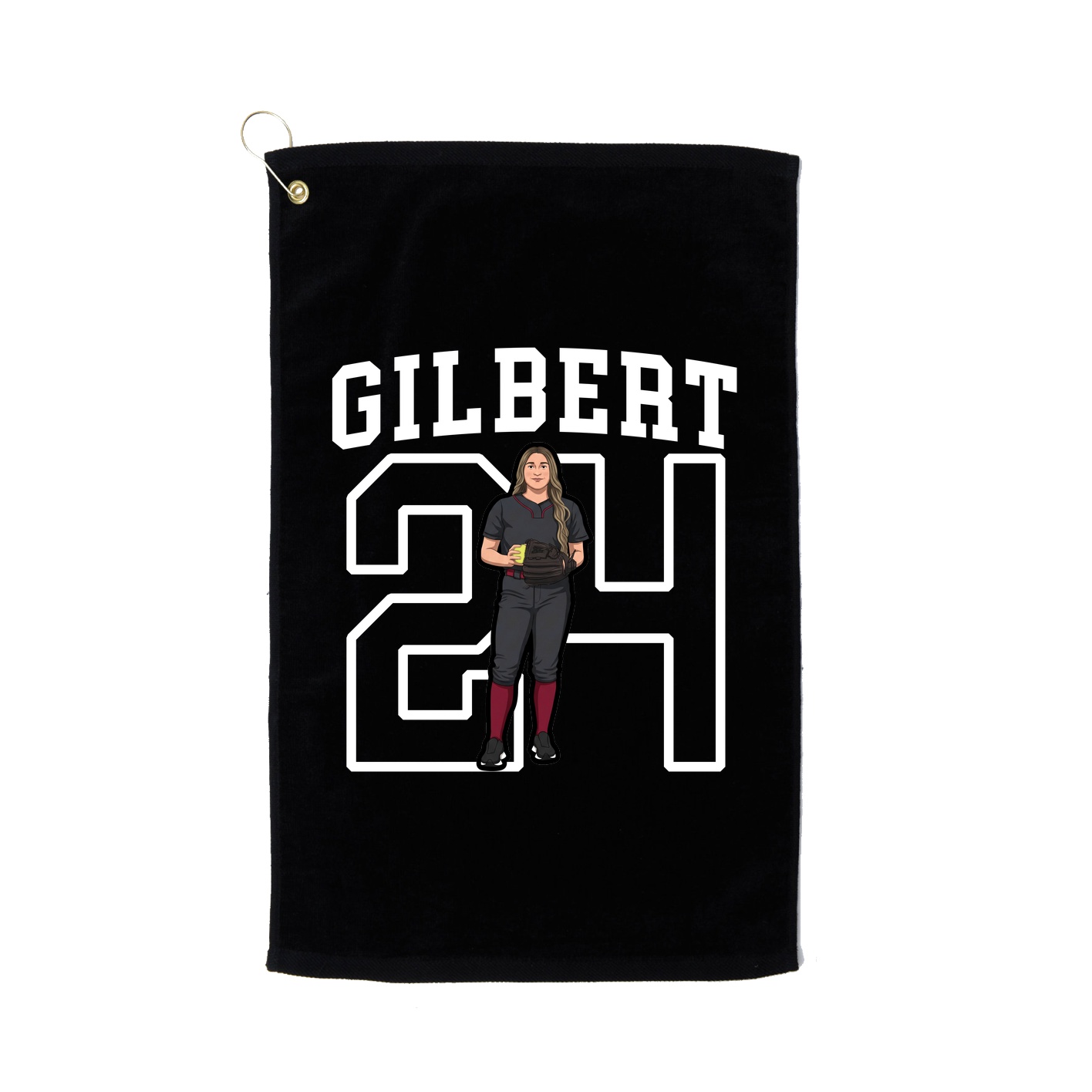 Golf Towel — Shirsey in Black