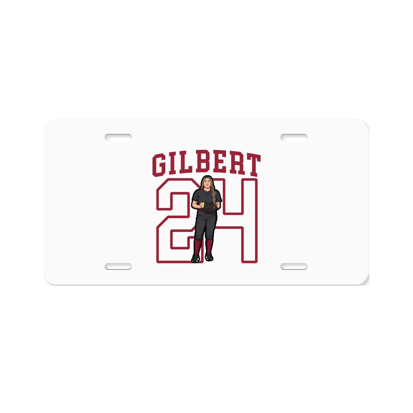 License Plate — Shirsey in Classic